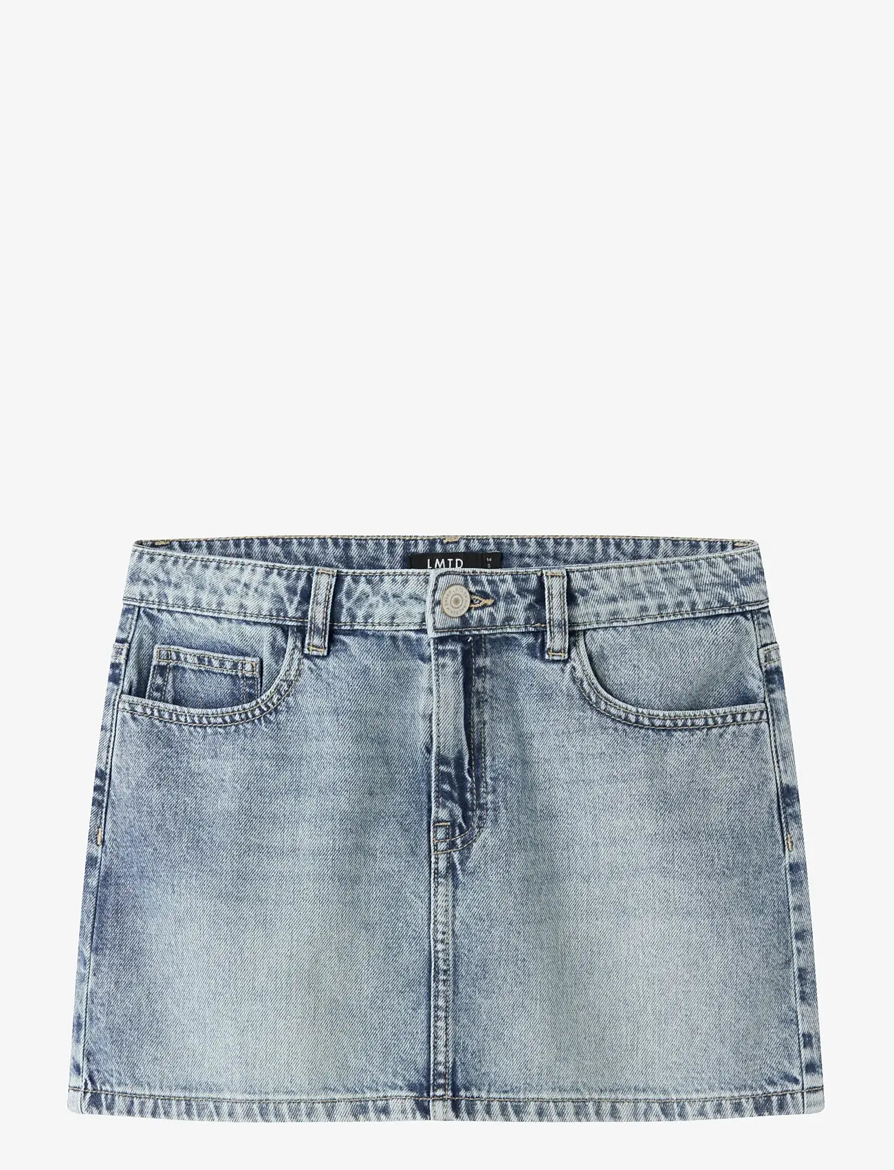 LMTD - NLFBETT DNM SHORT SKIRT - korte nederdele - medium blue denim - 0