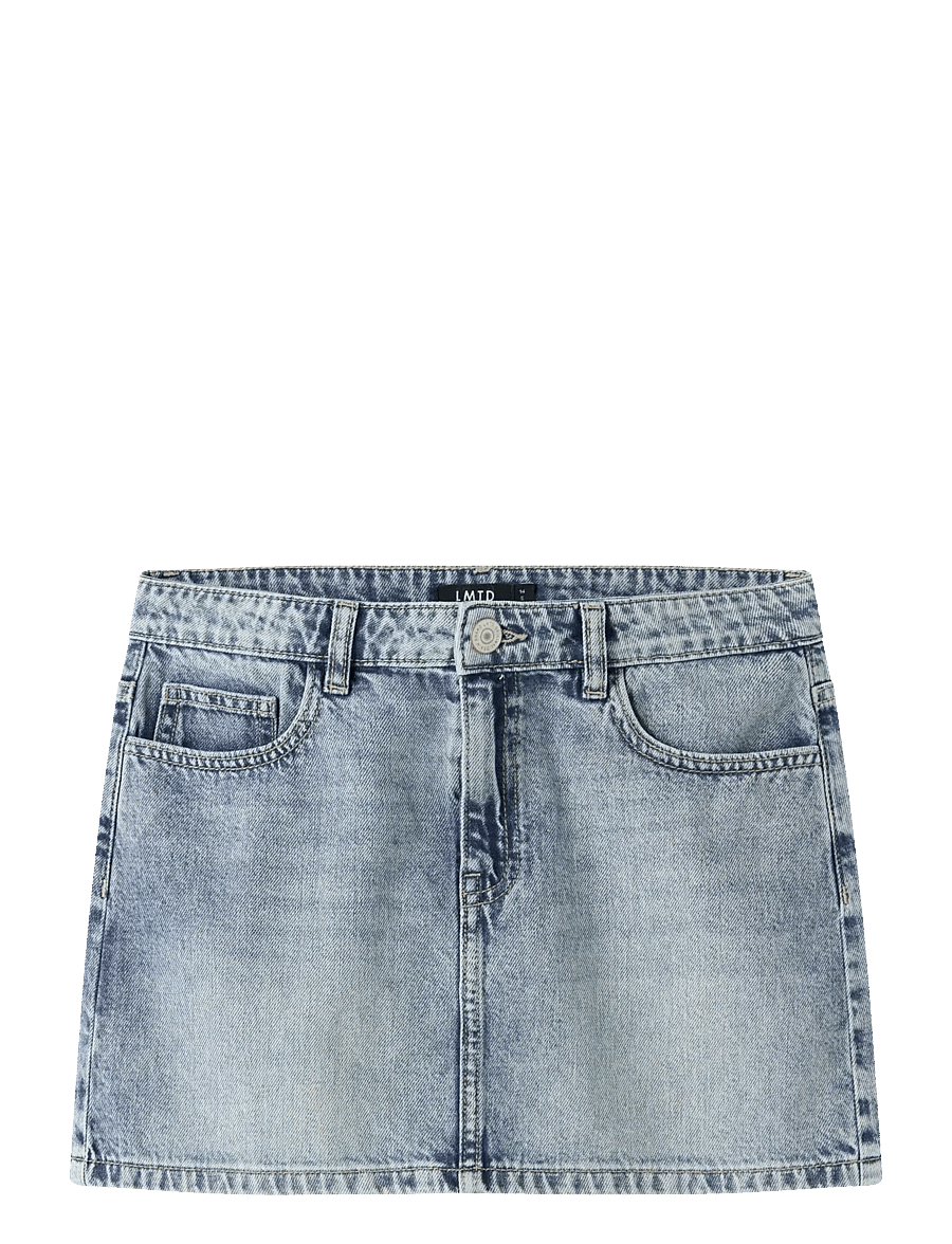 LMTD - NLFBETT DNM SHORT SKIRT - korte nederdele - medium blue denim - 0