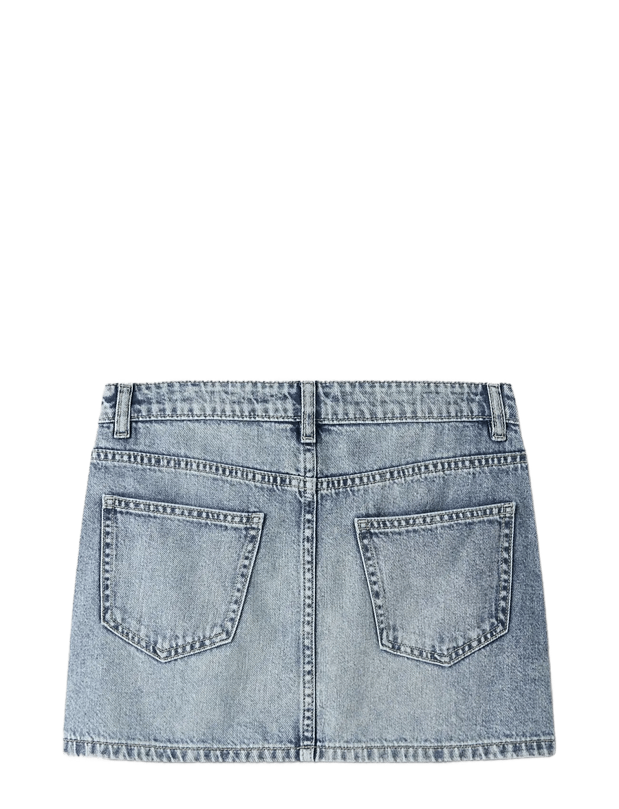 LMTD - NLFBETT DNM SHORT SKIRT - korte nederdele - medium blue denim - 1