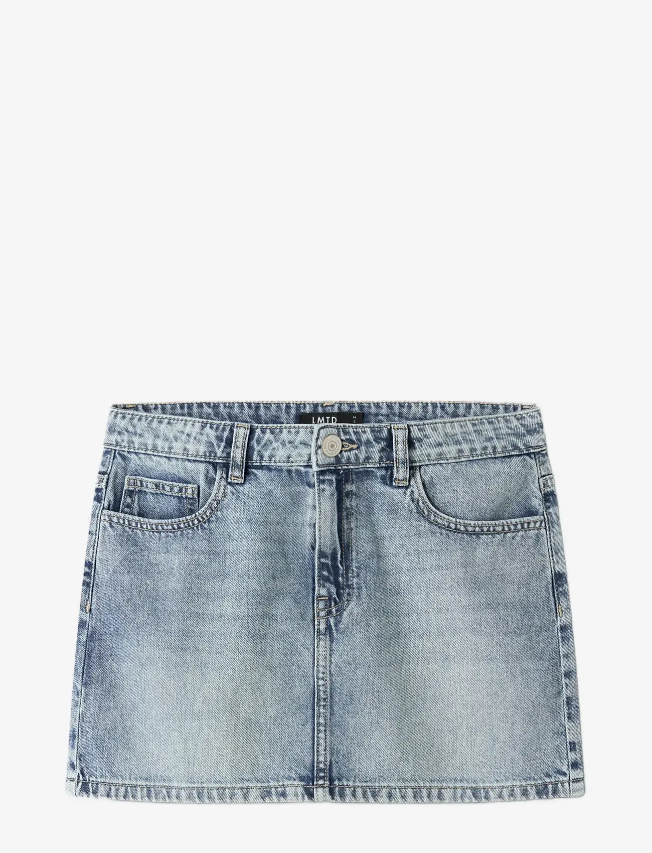 LMTD - NLFBETT DNM SHORT SKIRT - korte nederdele - medium blue denim - 2