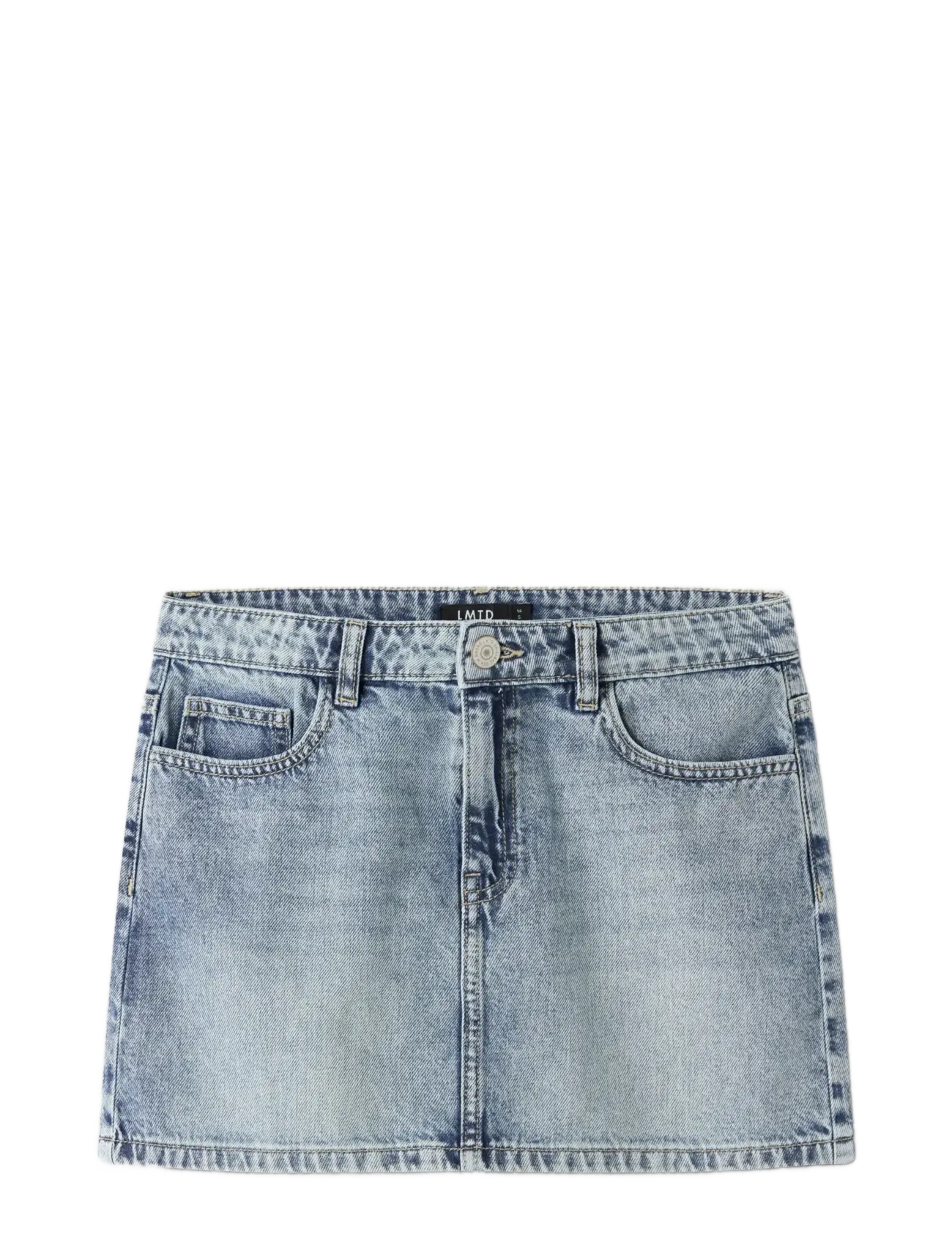 LMTD - NLFBETT DNM SHORT SKIRT - kjolar - medium blue denim - 2