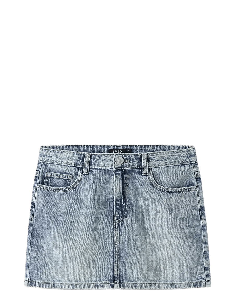 LMTD - NLFBETT DNM SHORT SKIRT - korte nederdele - medium blue denim - 2