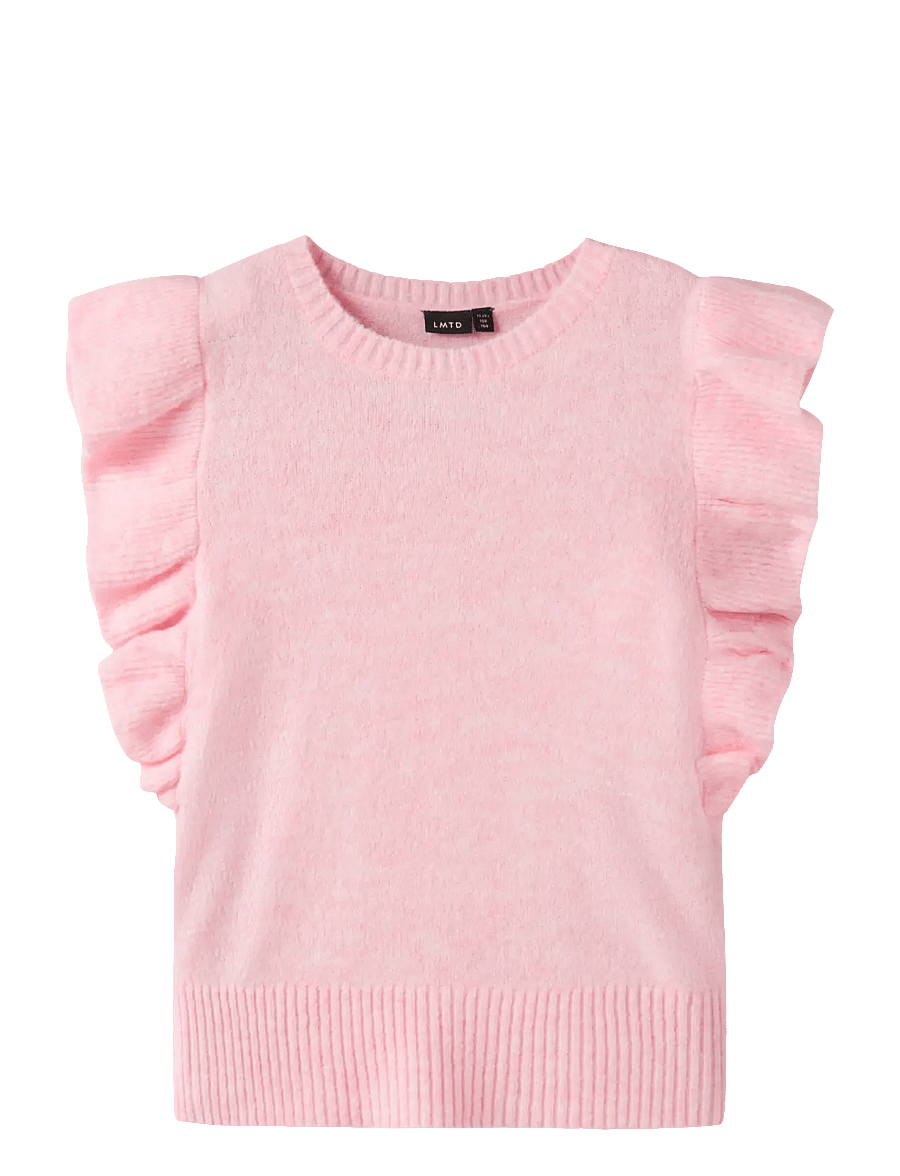 LMTD - NLFLODET KNIT VEST - westen - crystal pink - 0