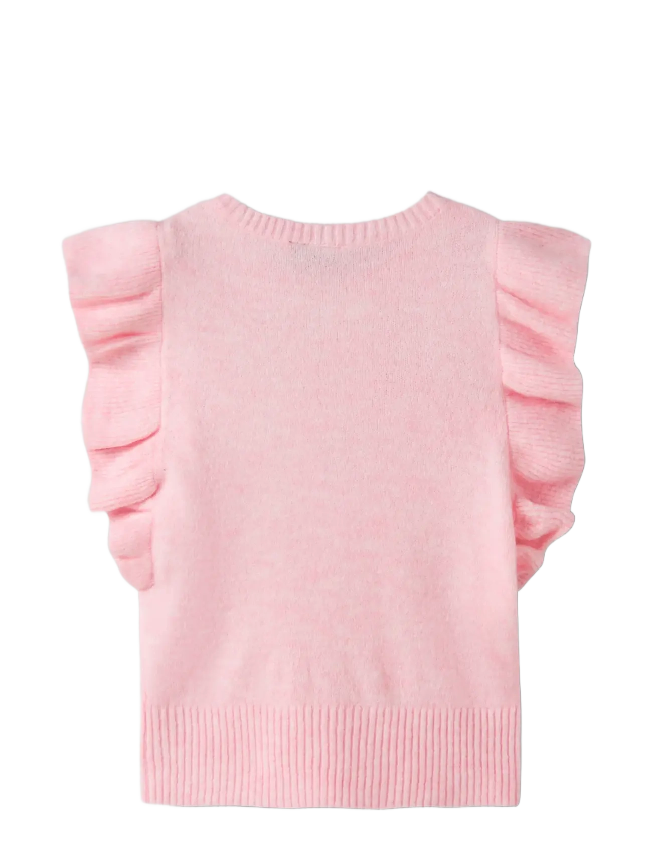 LMTD - NLFLODET KNIT VEST - vests - crystal pink - 1