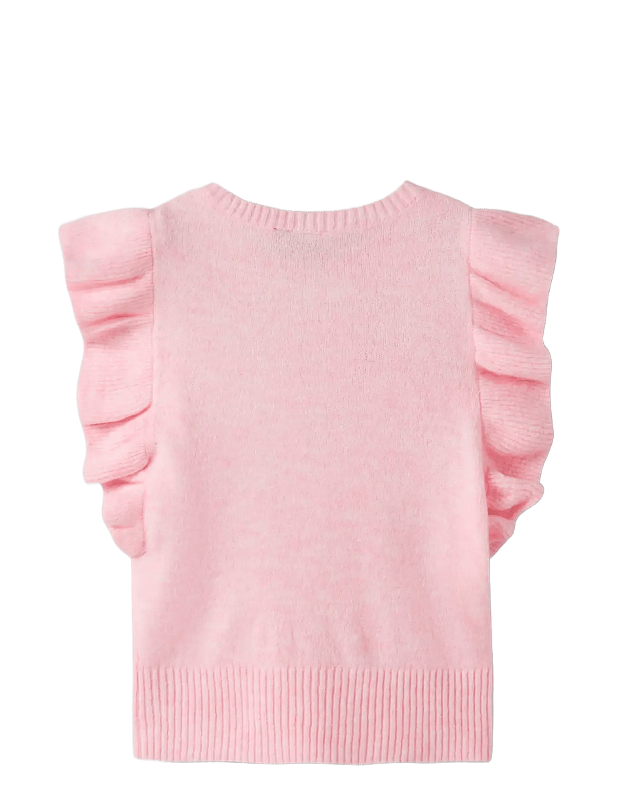 LMTD - NLFLODET KNIT VEST - westen - crystal pink - 1