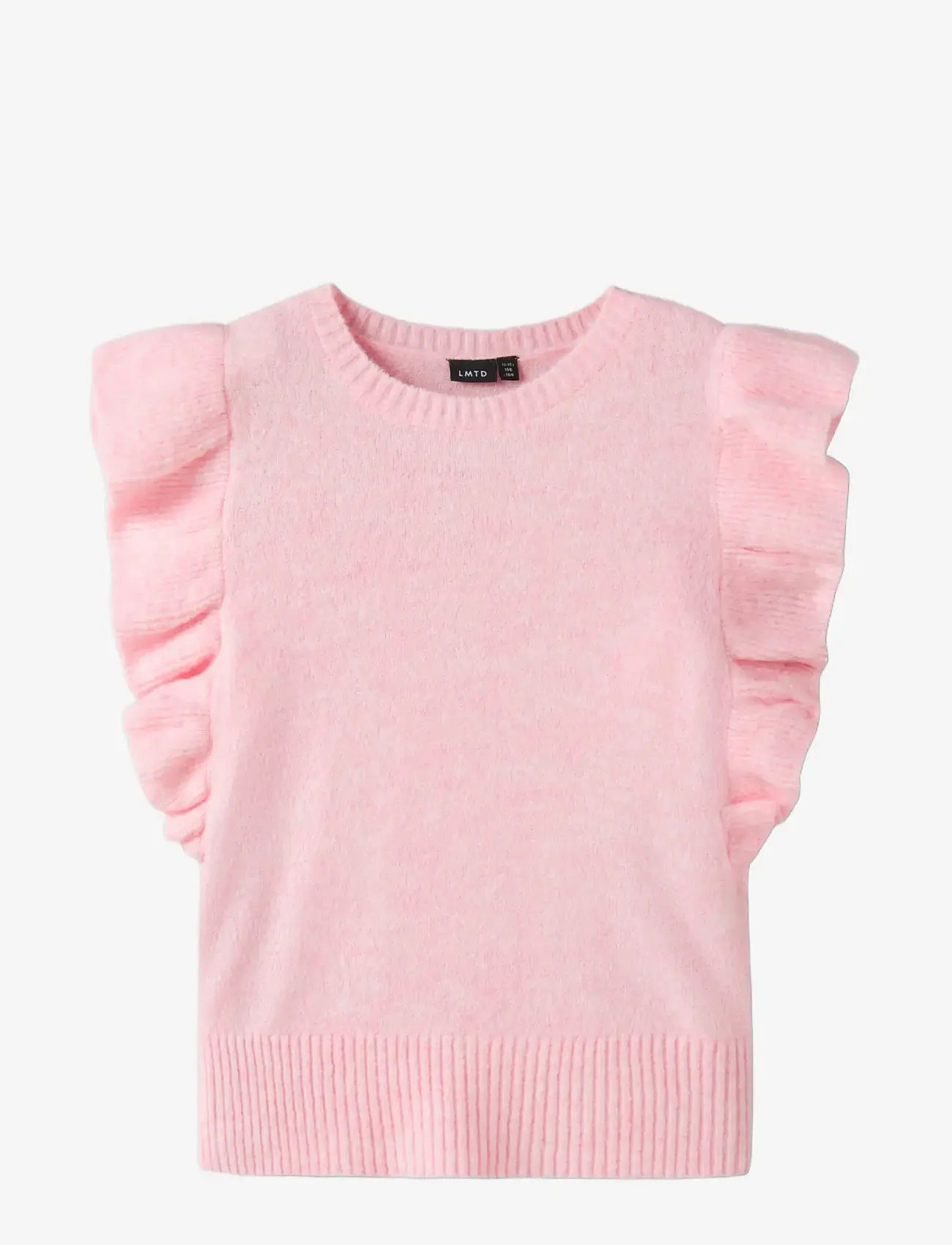 LMTD - NLFLODET KNIT VEST - västar - crystal pink - 2