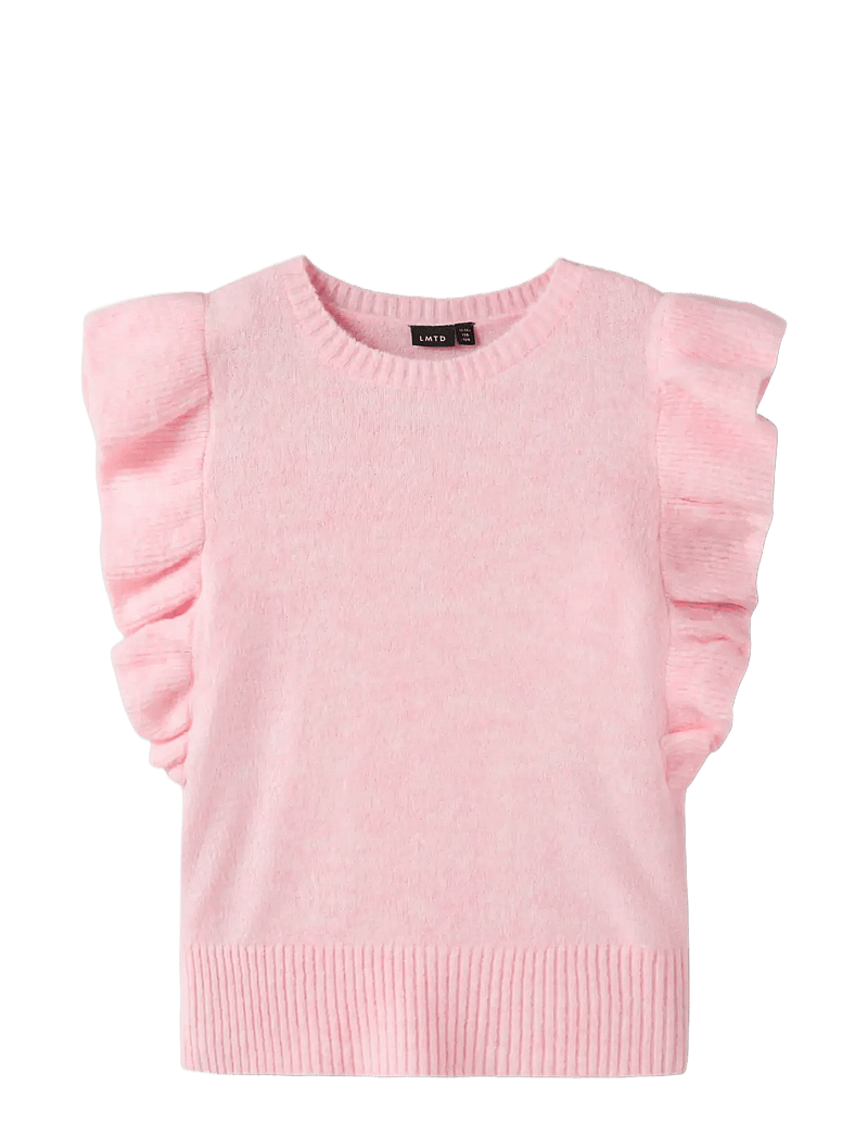 LMTD - NLFLODET KNIT VEST - västar - crystal pink - 2