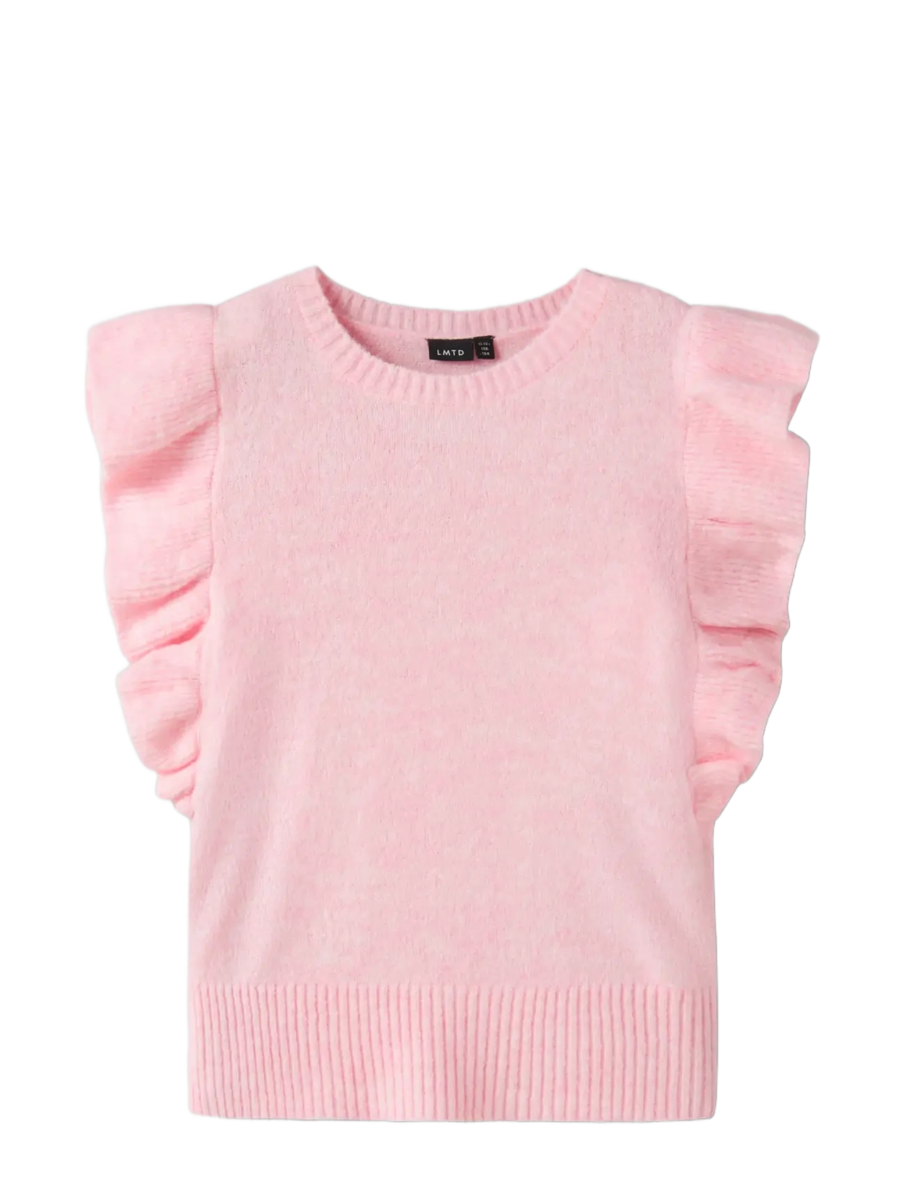 LMTD - NLFLODET KNIT VEST - vests - crystal pink - 2