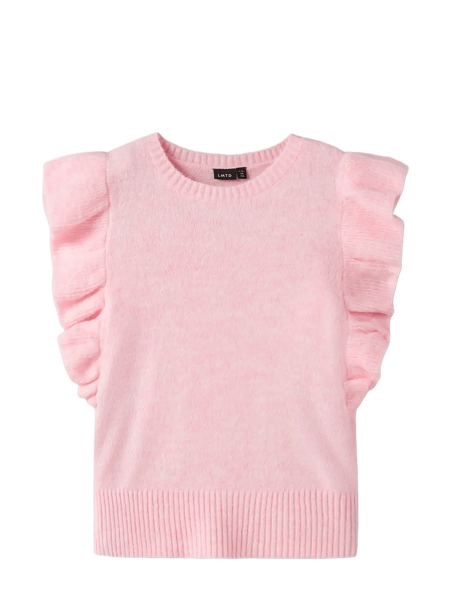 LMTD - NLFLODET KNIT VEST - westen - crystal pink - 2
