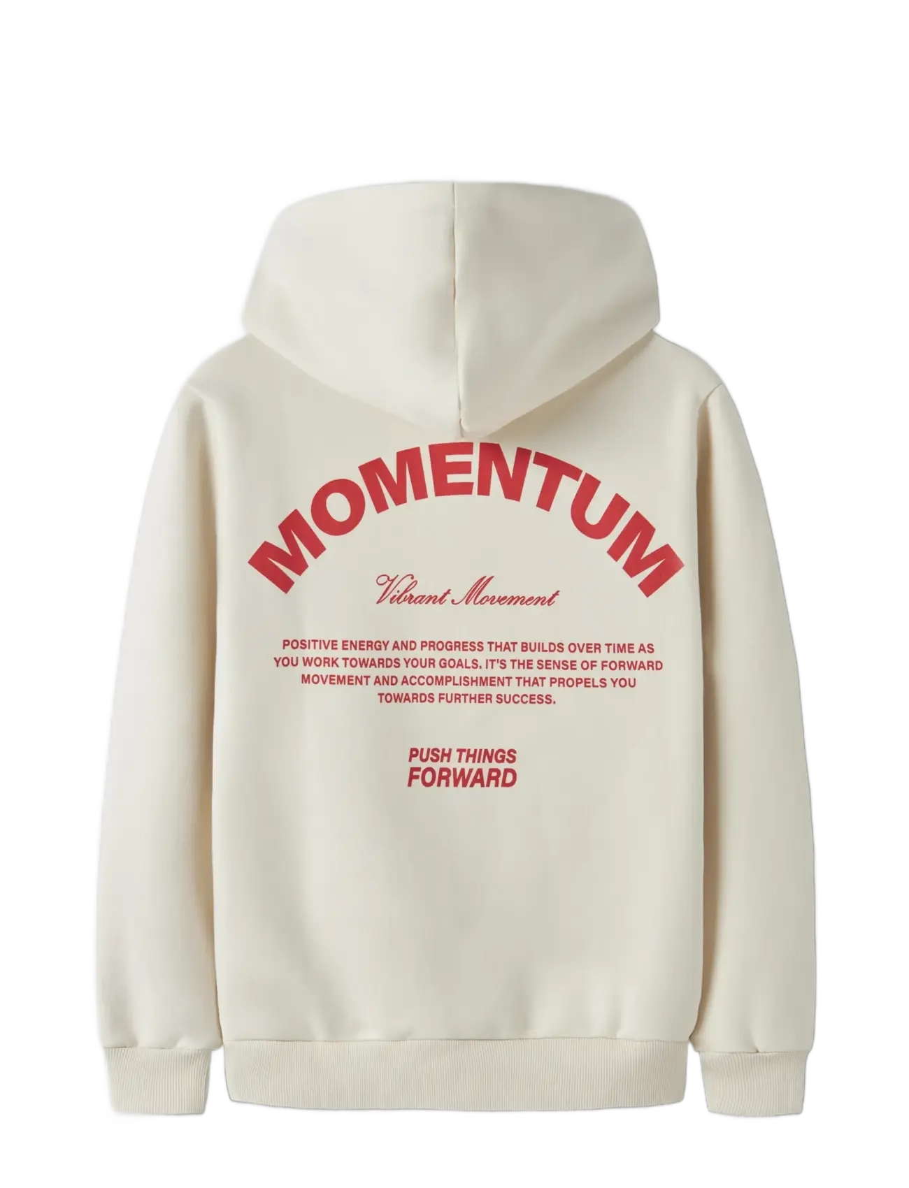 LMTD - NLNMOMENT LS BRU SWEAT W. HOOD - turtledove - 1