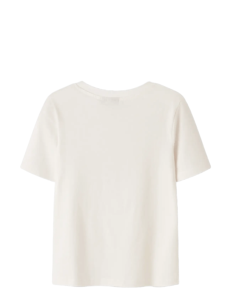 LMTD - NLFHIPS SS SHORT S TOP - kurzärmelige - white alyssum - 1