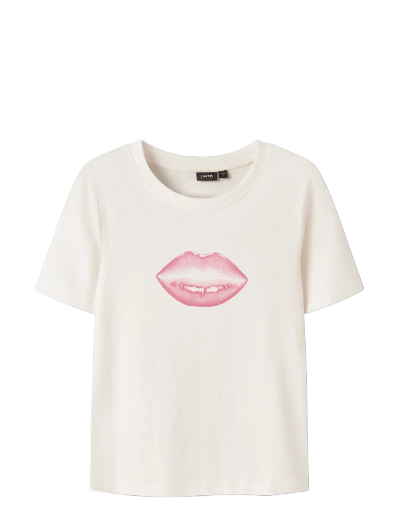 LMTD - NLFHIPS SS SHORT S TOP - kurzärmelige - white alyssum - 2