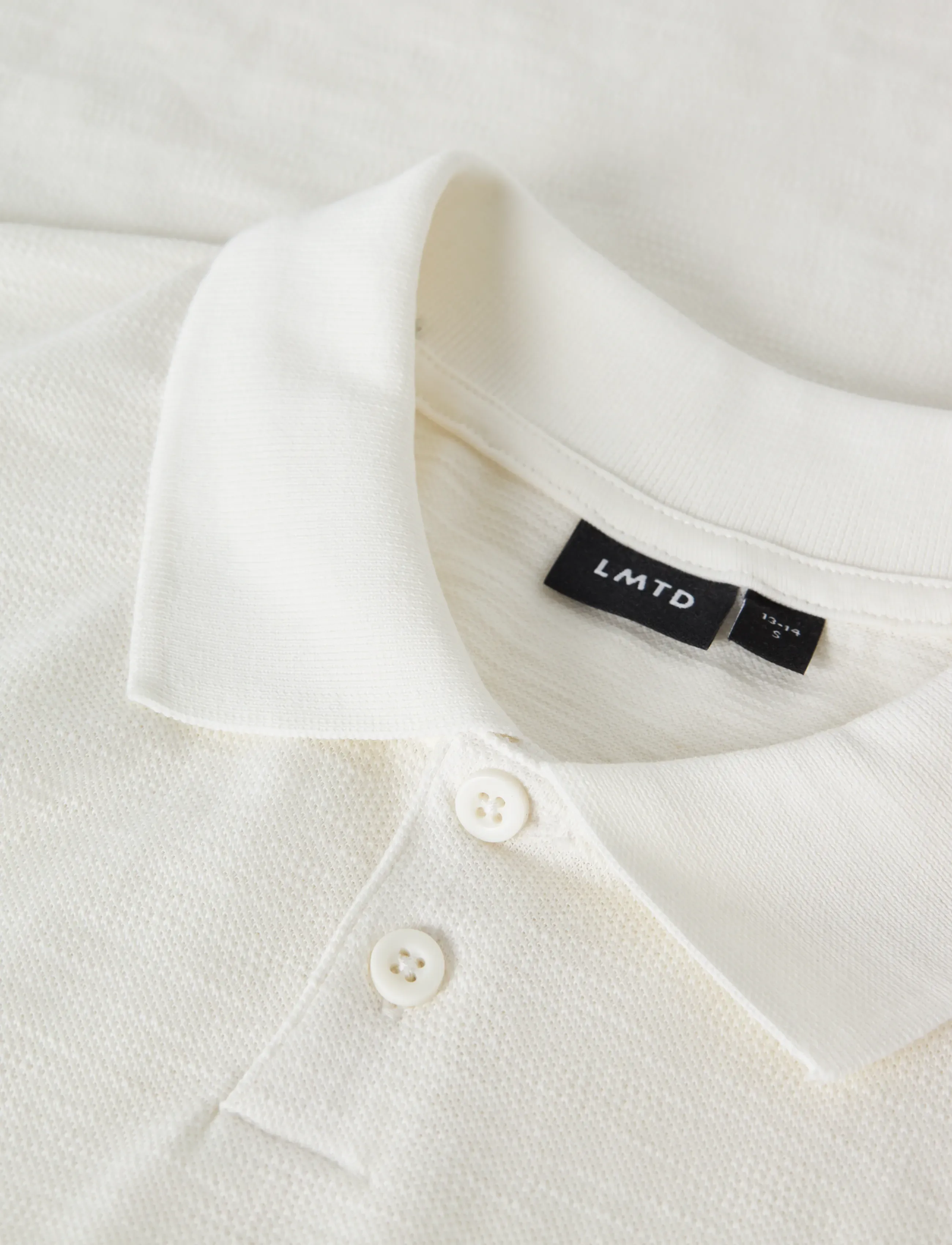 LMTD - NLMHASLUB SS L POLO - polo krekli ar īsām piedurknēm - white alyssum - 4