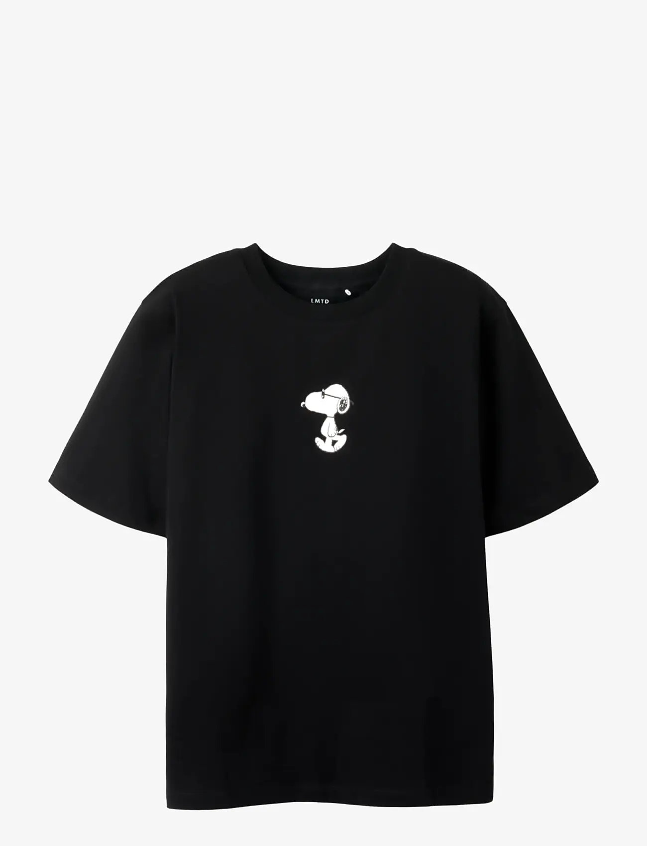 LMTD - NLNAFFY SNOOPY SS L TOP BOX SKY - kurzärmelige - black - 0