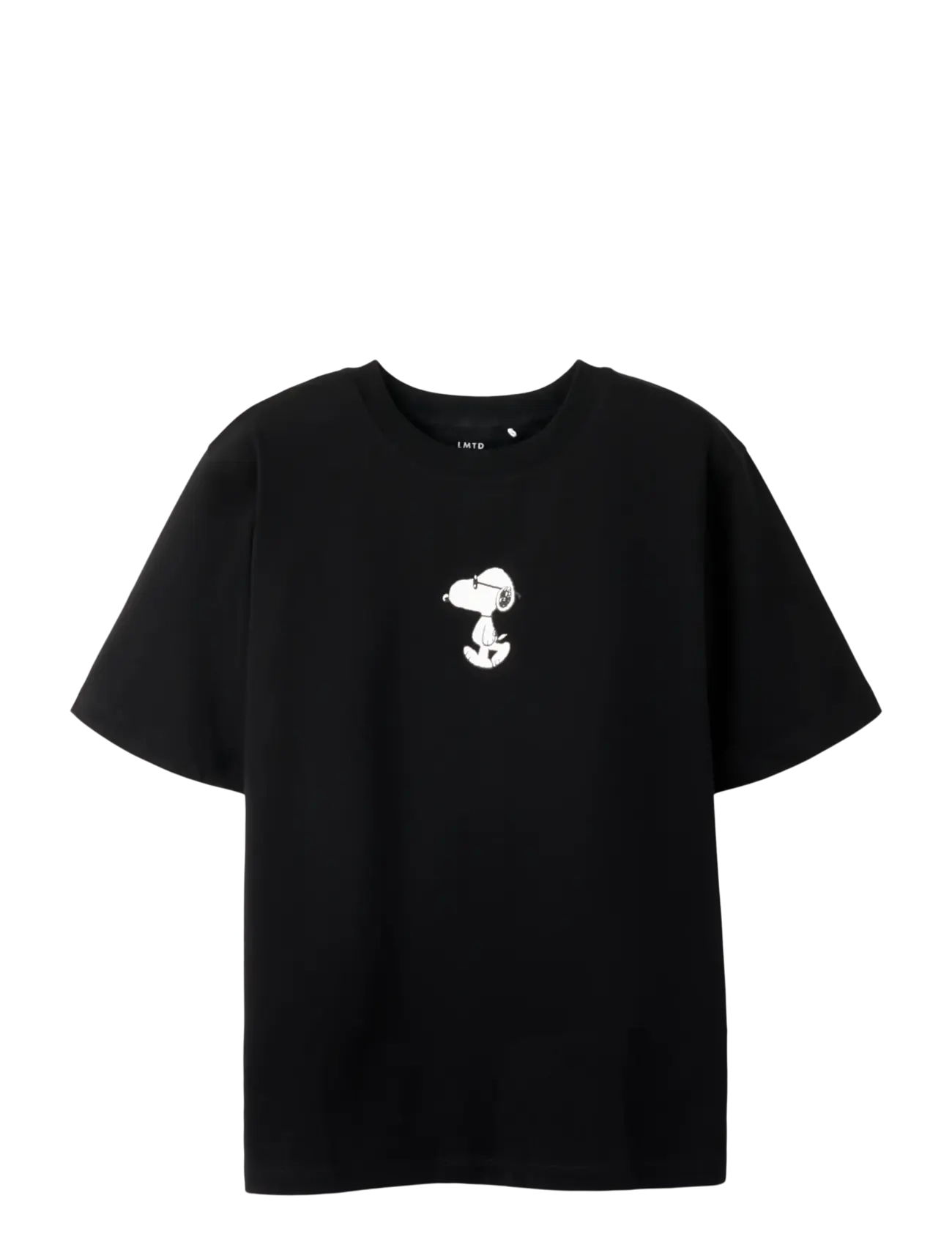LMTD NLNAFFY SNOOPY SS L TOP BOX SKY - T-shirts - BLACK / black