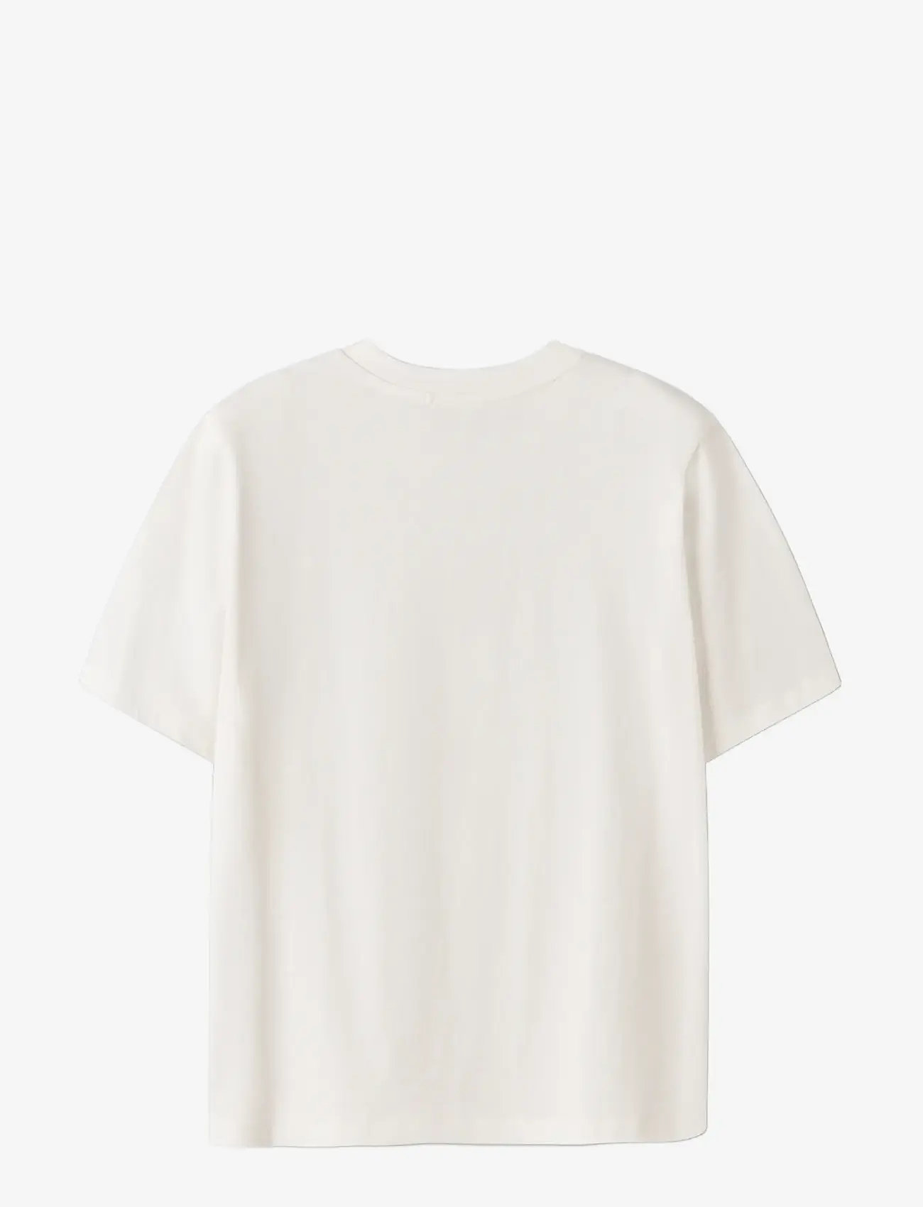 LMTD - NLNAFFY SNOOPY SS L TOP BOX SKY - kortærmede t-shirts - white alyssum - 1