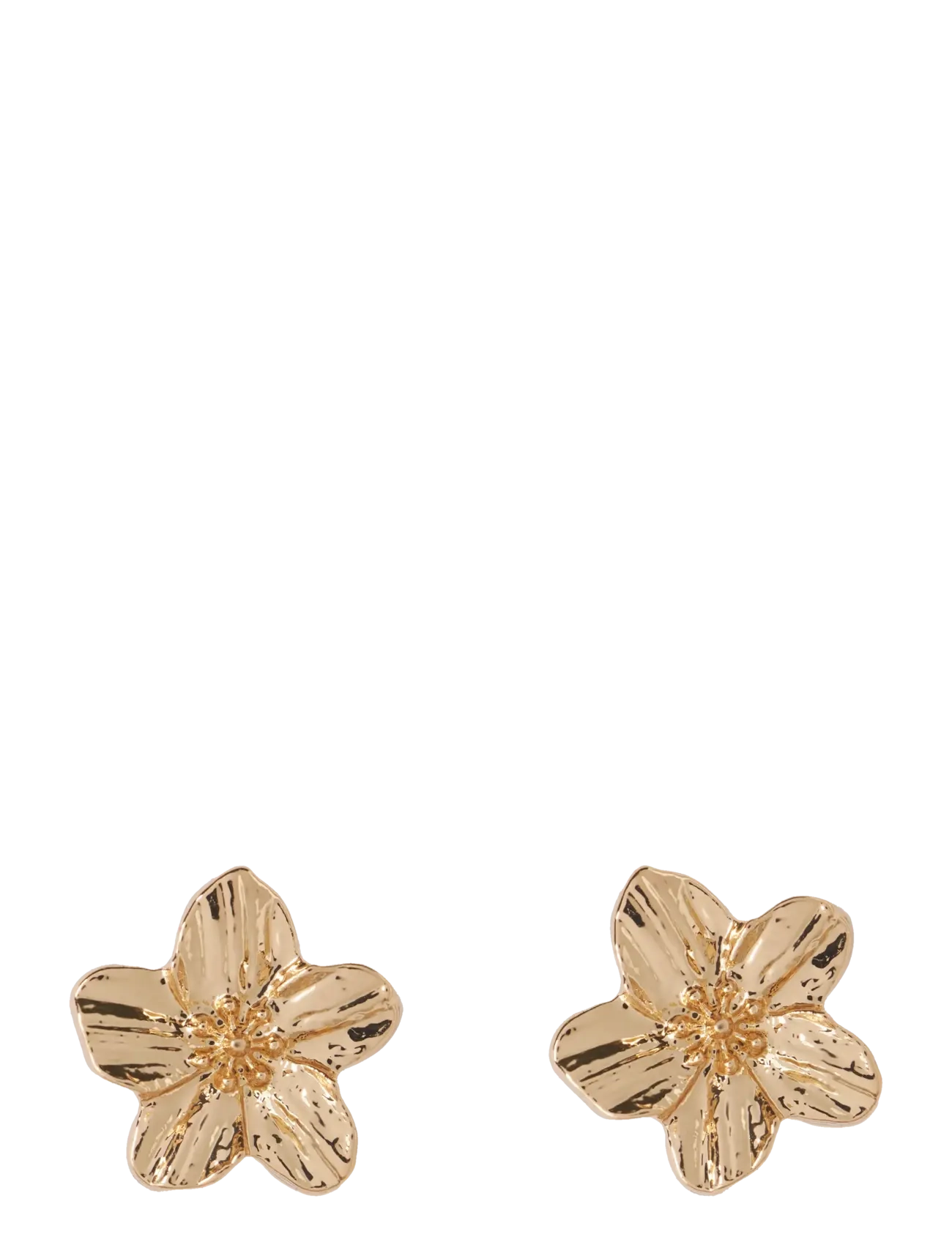 LMTD Nlfhibi Mini Earrings, Børn, Blomster Øreringe, Guld, Str: ONE SIZE