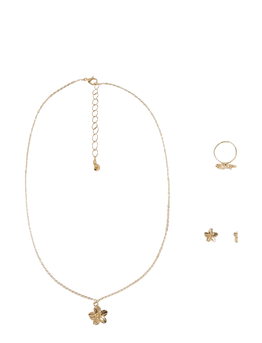 LMTD - NLFHIBI MINI JEWELLERY SET - armbånd - gold colour - 0