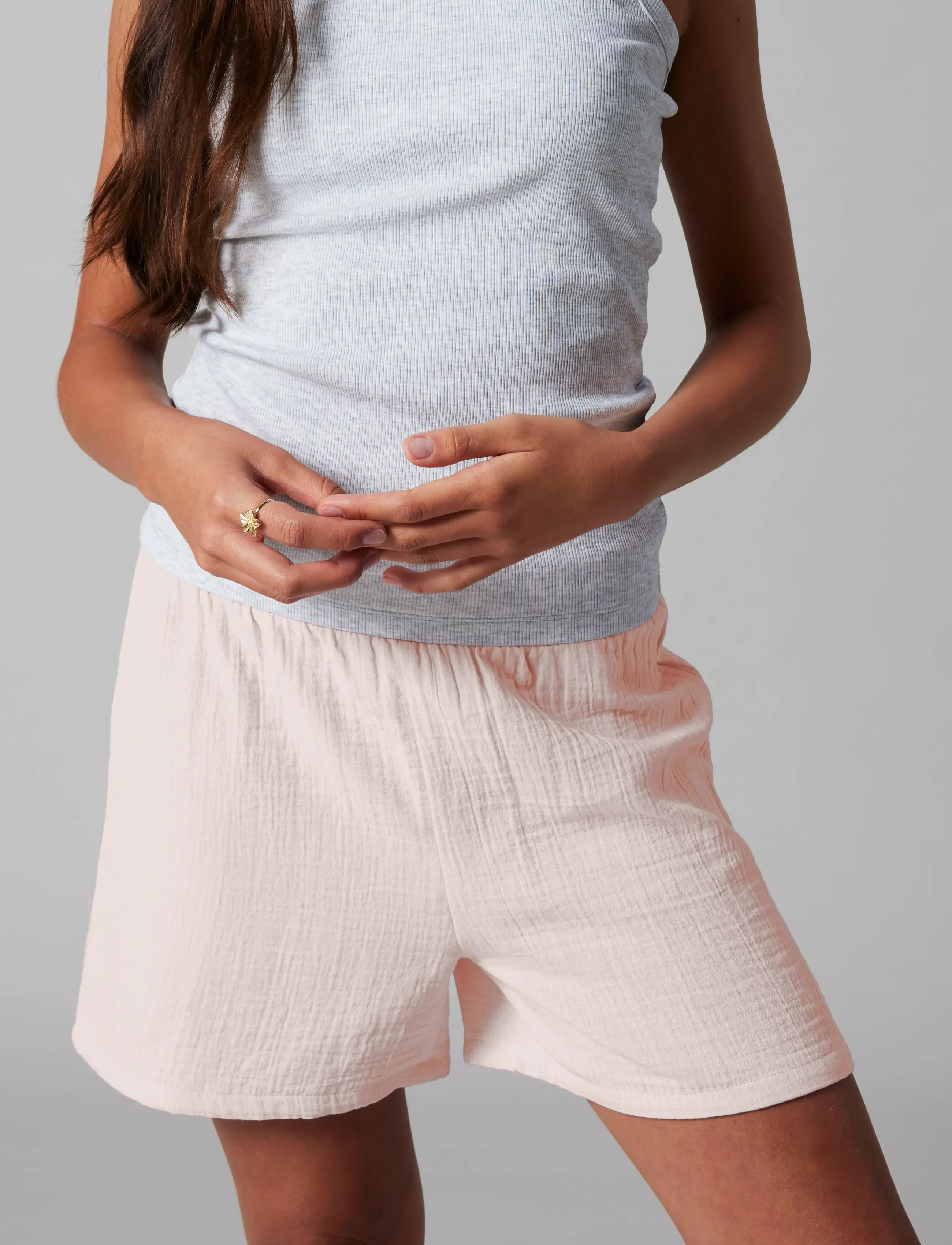 LMTD - NLFSUSSA SHORTS NOOS - suvised sooduspakkumised - pink marshmallow - 2