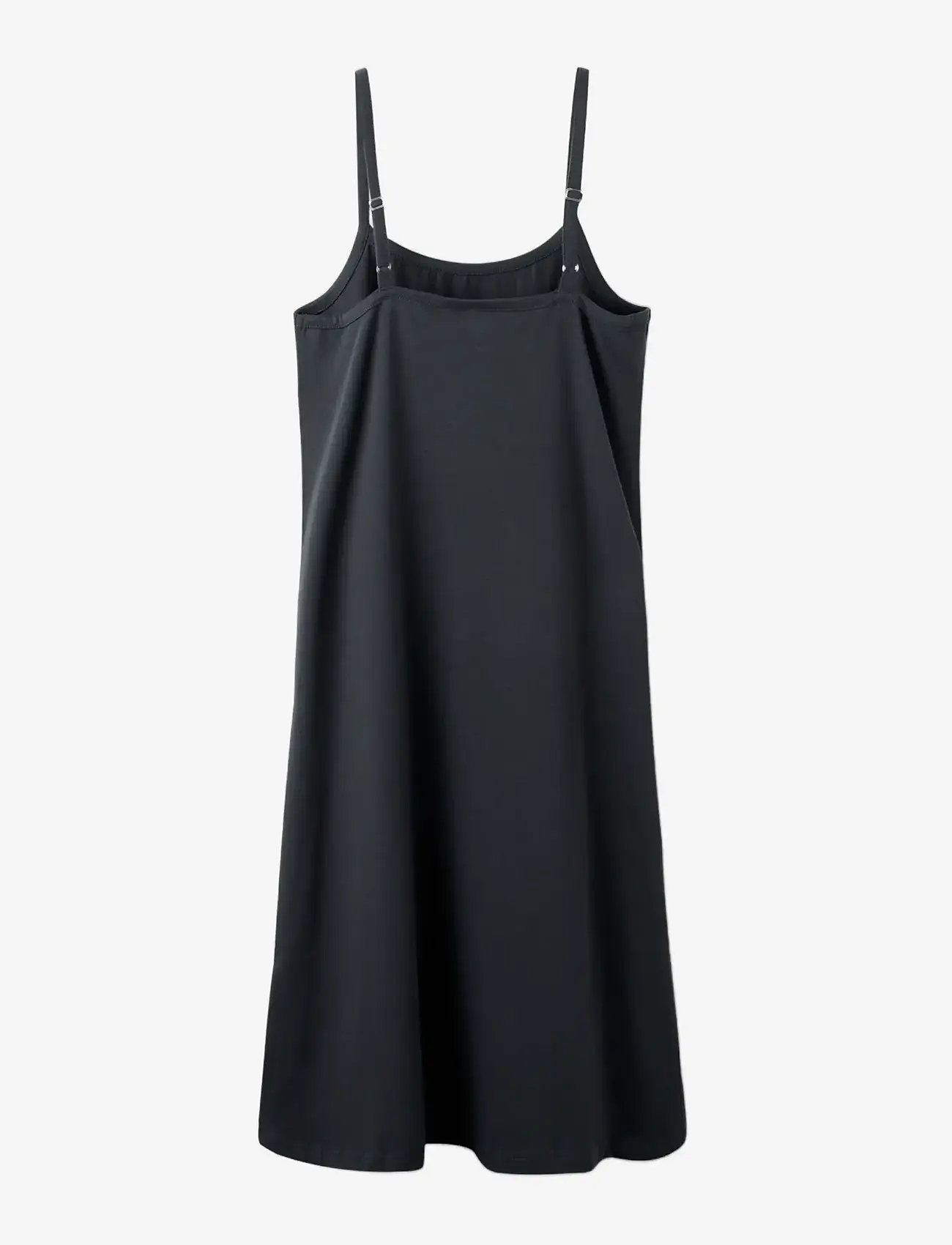 LMTD - NLFHIGGA SHORT STRAP DRESS - Ærmeløse hverdagskjoler - pirate black - 1