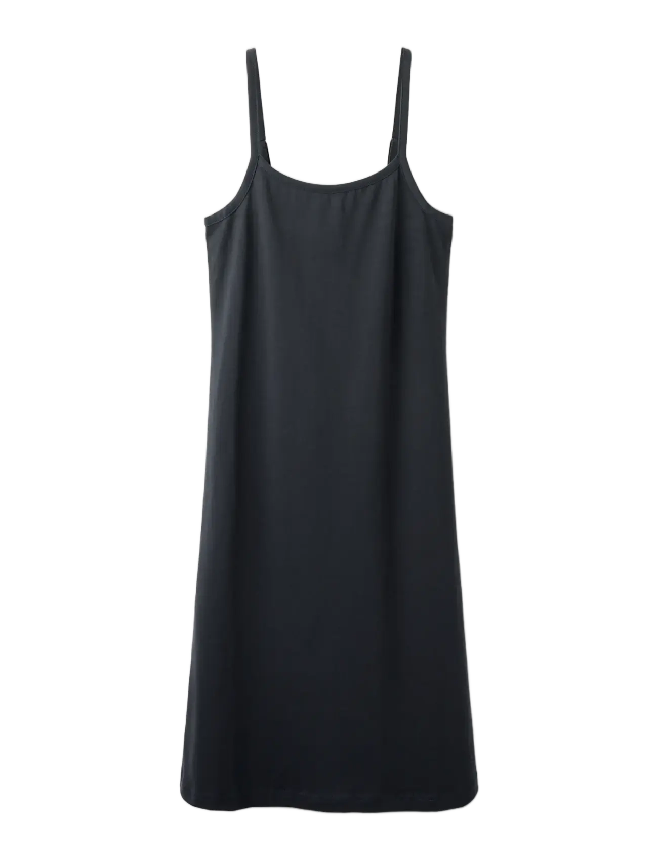 LMTD - NLFHIGGA SHORT STRAP DRESS - varrukateta vabaajakleidid - pirate black - 2