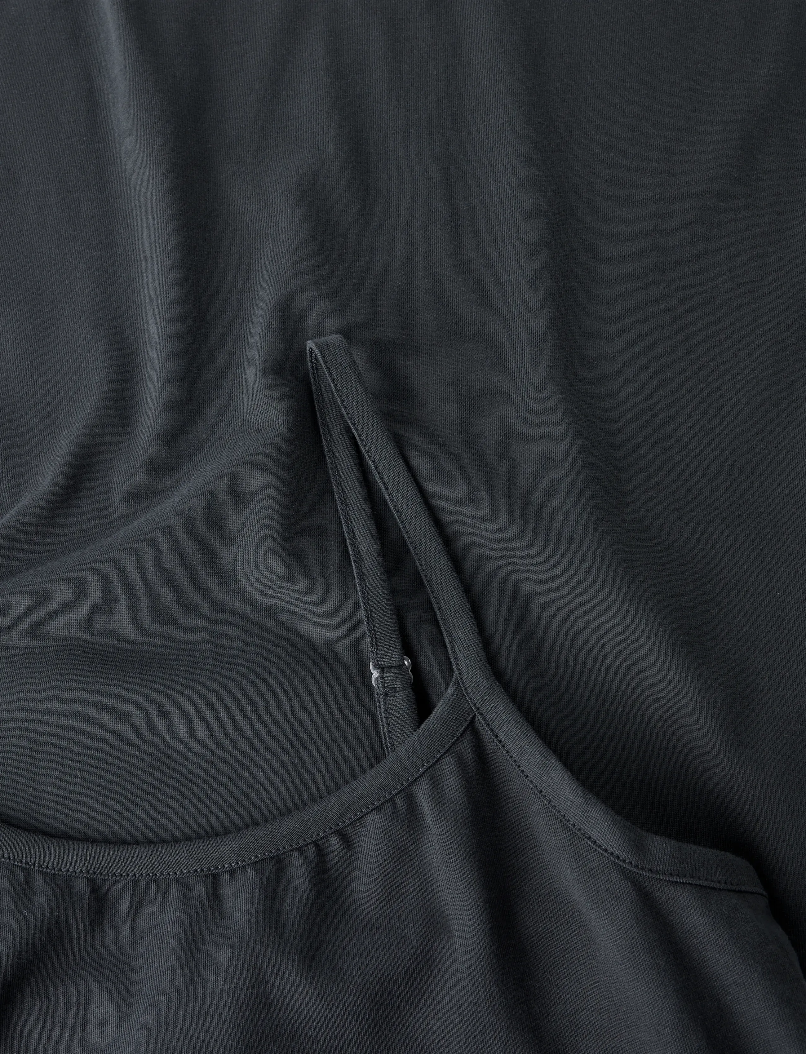 LMTD - NLFHIGGA SHORT STRAP DRESS - varrukateta vabaajakleidid - pirate black - 3