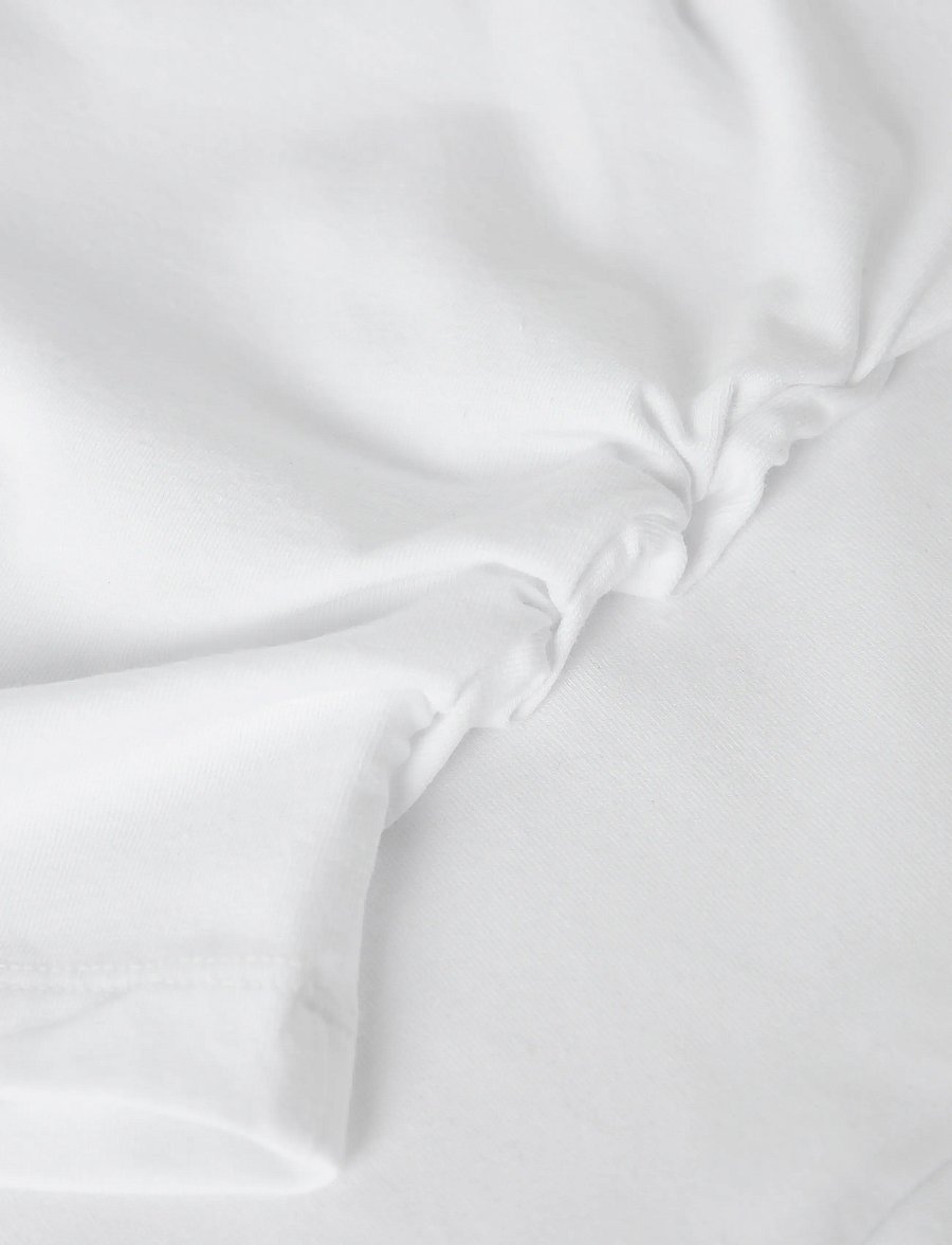 LMTD - NLFNOVEGAT SS SHORT ROUCHED TOP - kurzärmelige - bright white - 3