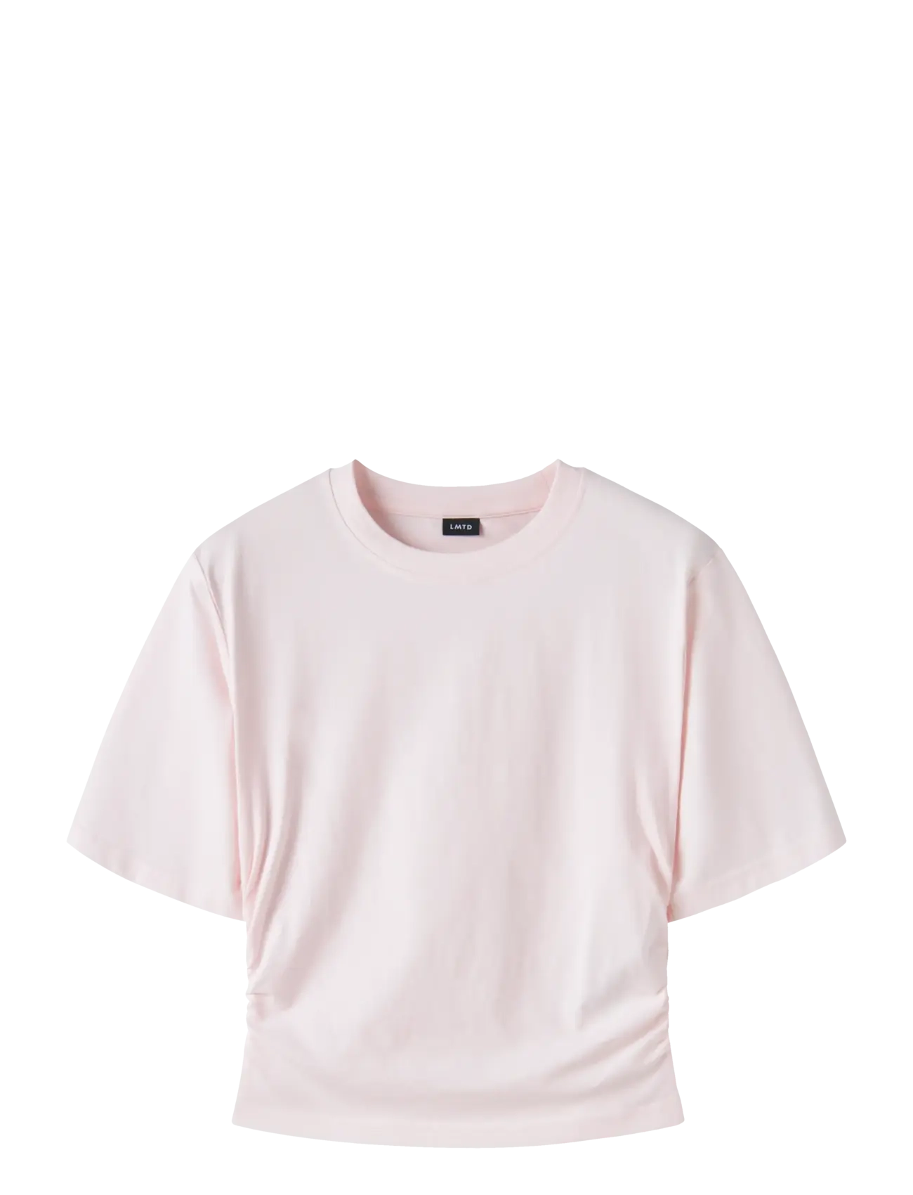 LMTD NLFNOVEGAT SS SHORT ROUCHED TOP - Tops - PINK MARSHMALLOW / pink/rose