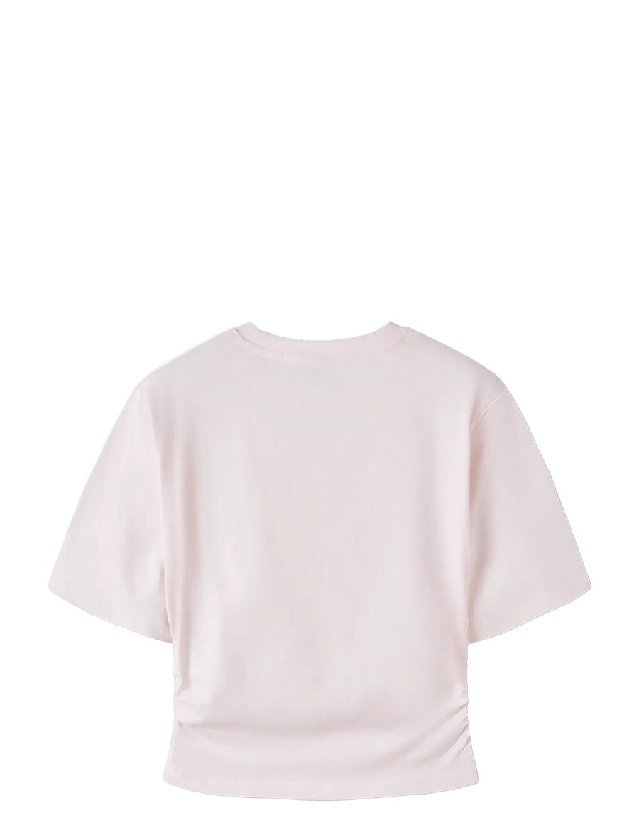 LMTD - NLFNOVEGAT SS SHORT ROUCHED TOP - kurzärmelige - pink marshmallow - 1