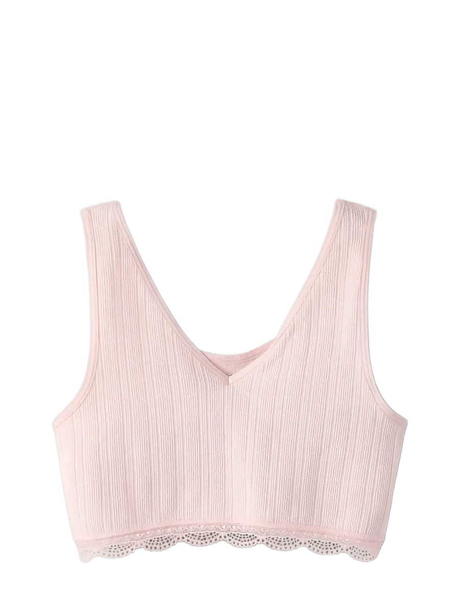 LMTD - NLFHANNI BRALLETTE 2P - toppar - pink marshmallow - 0
