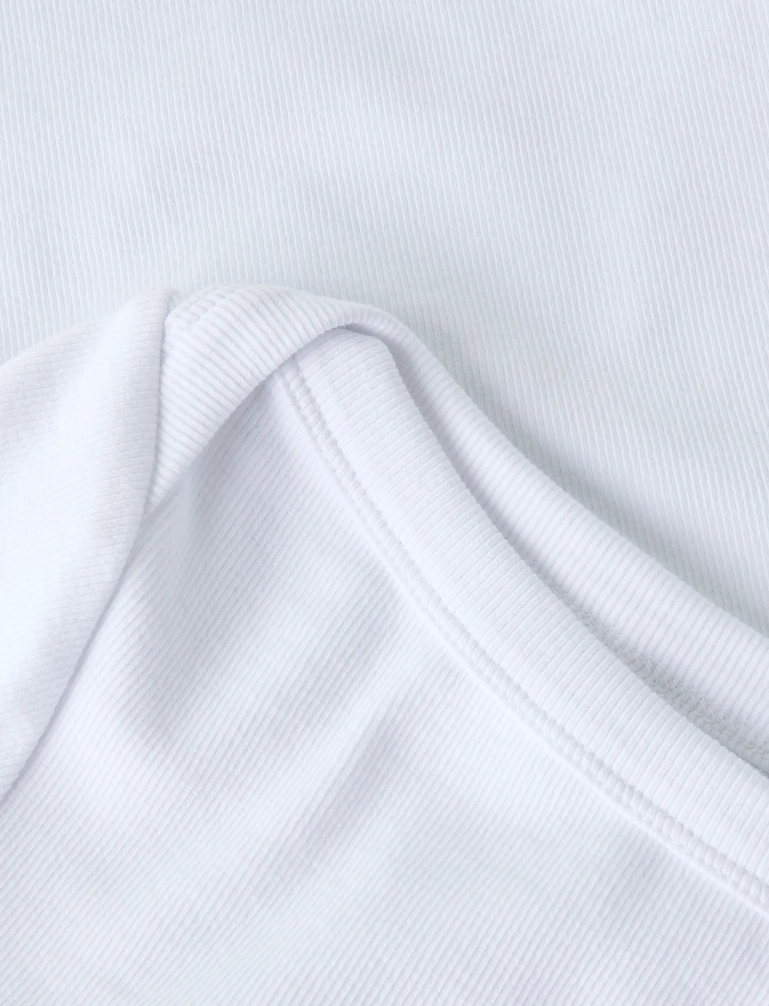 LMTD - NLFENVO SS SHORT BOATNECK S TOP - kortærmede t-shirts - bright white - 3