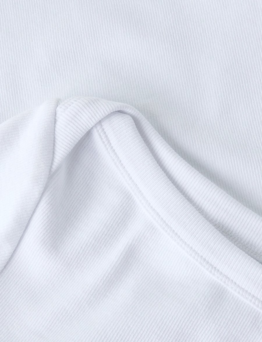 LMTD - NLFENVO SS SHORT BOATNECK S TOP - kurzärmelige - bright white - 3