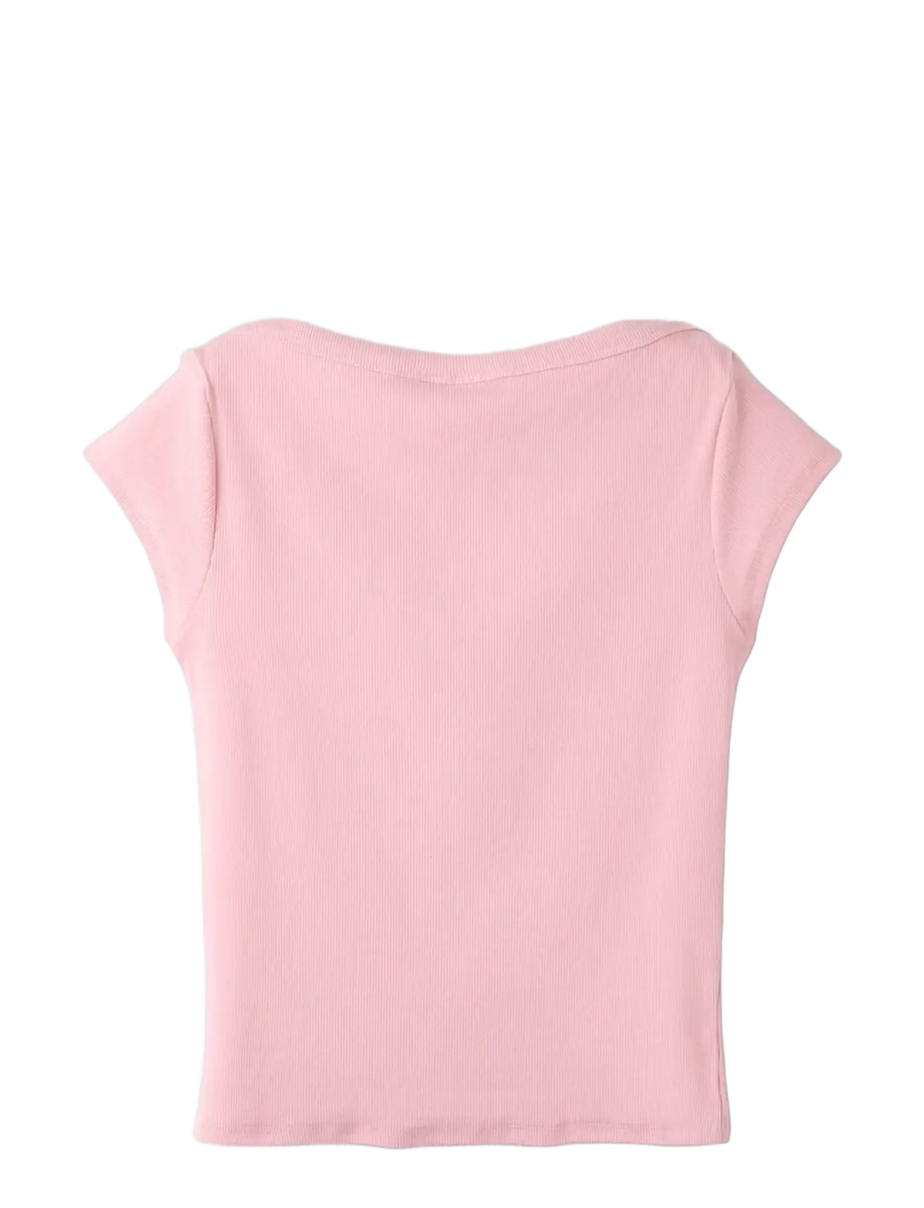 LMTD - NLFENVO SS SHORT BOATNECK S TOP - lühikeste varrukatega t-särgid - crystal pink - 1