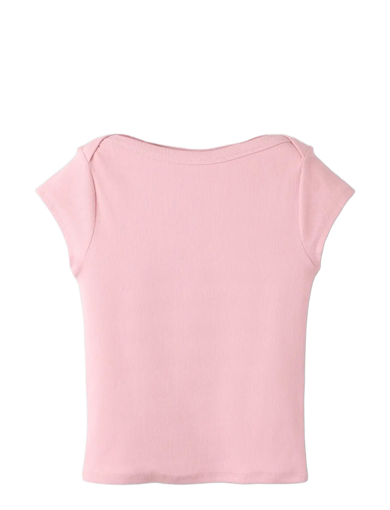 LMTD - NLFENVO SS SHORT BOATNECK S TOP - lühikeste varrukatega t-särgid - crystal pink - 2