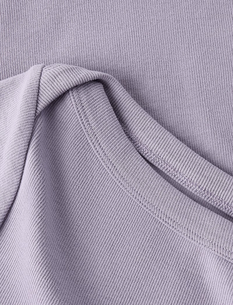 LMTD - NLFENVO SS SHORT BOATNECK S TOP - kurzärmelige - lavender gray - 2
