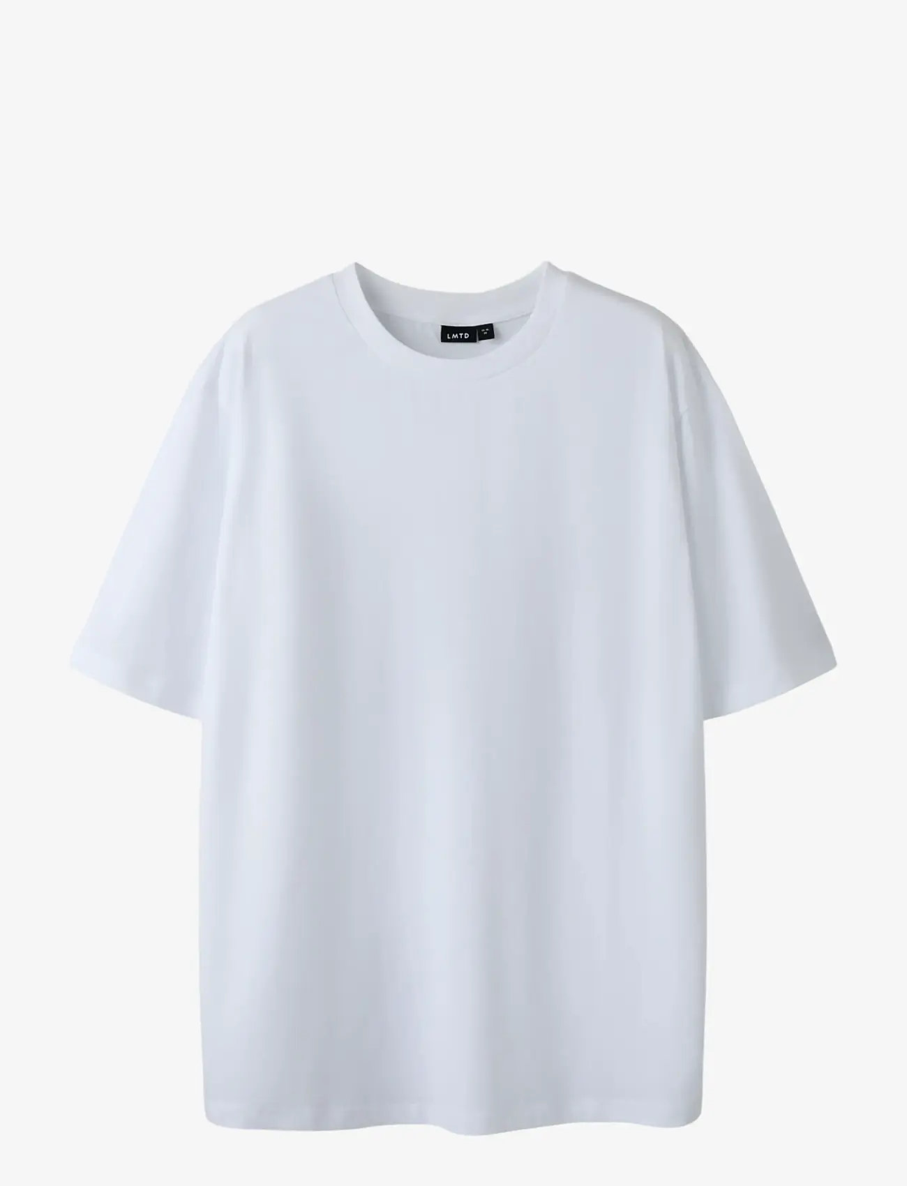 LMTD - NLFHIBI SS L TOP - kortærmede t-shirts - bright white - 0