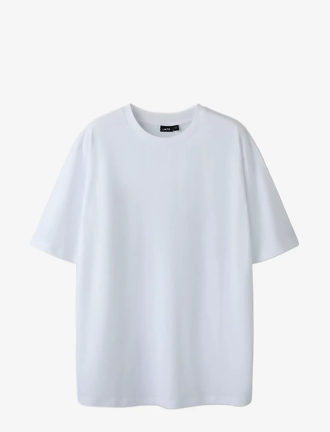 LMTD - NLFHIBI SS L TOP - kortærmede t-shirts - bright white - 2