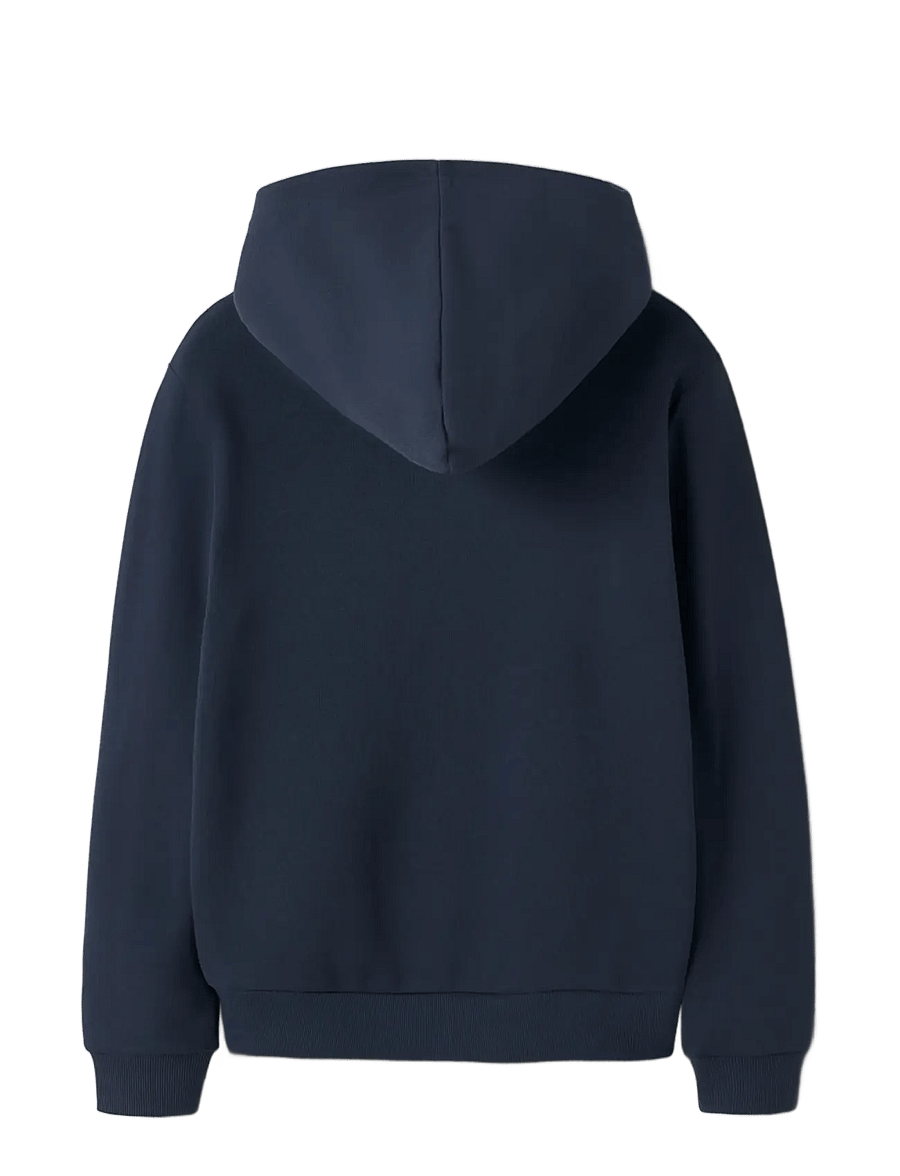 LMTD - NLMNAMSE LS BRU SWEAT W. HOOD - bluzy z kapturem - navy blazer - 2