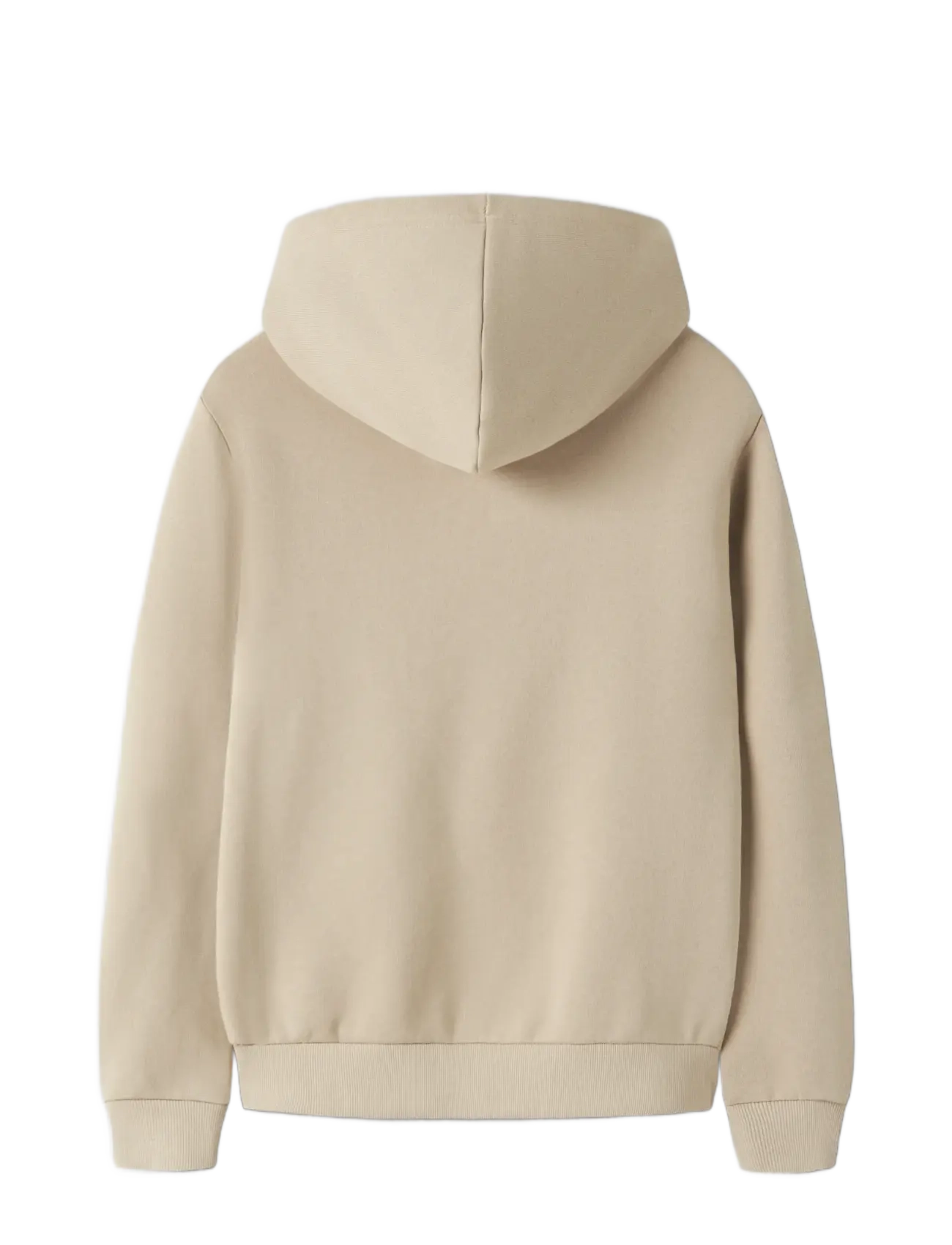 LMTD - NLMNAMSE LS BRU SWEAT W. HOOD - hoodies - white pepper - 1
