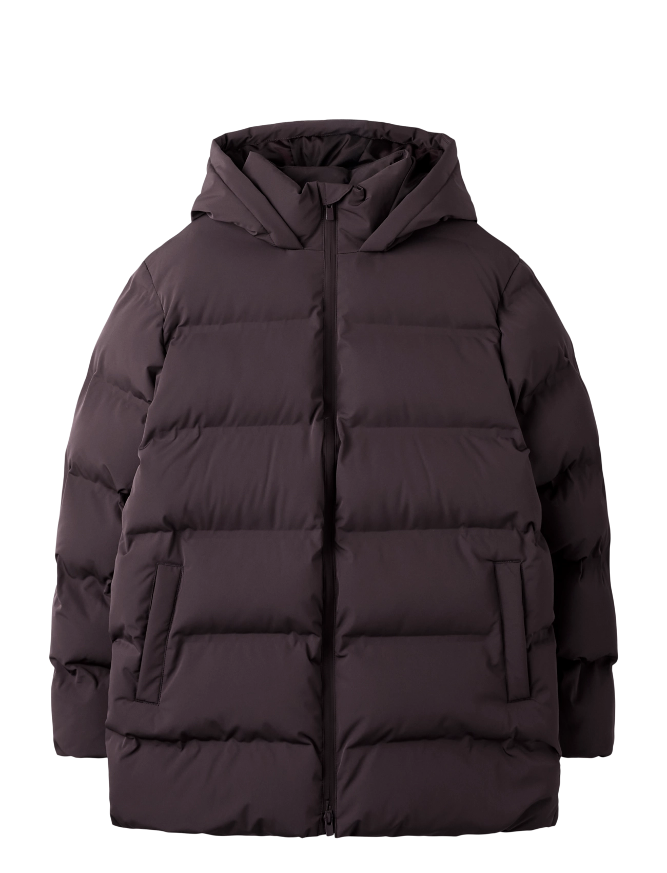LMTD NLFMOROP LS PUFFER JACKET - Vinterjakker - RAISIN / burgundy