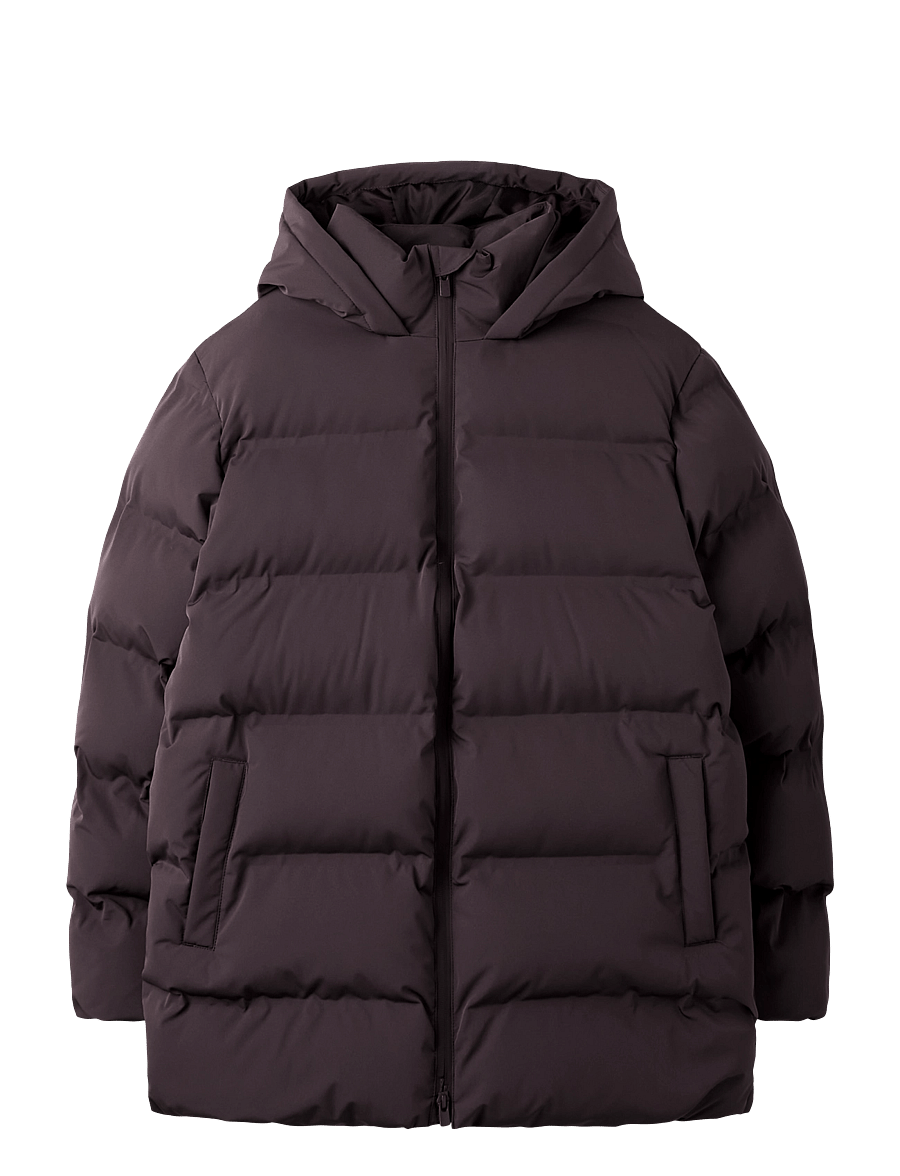 LMTD - NLFMOROP LS PUFFER JACKET - dunjakker - raisin - 0