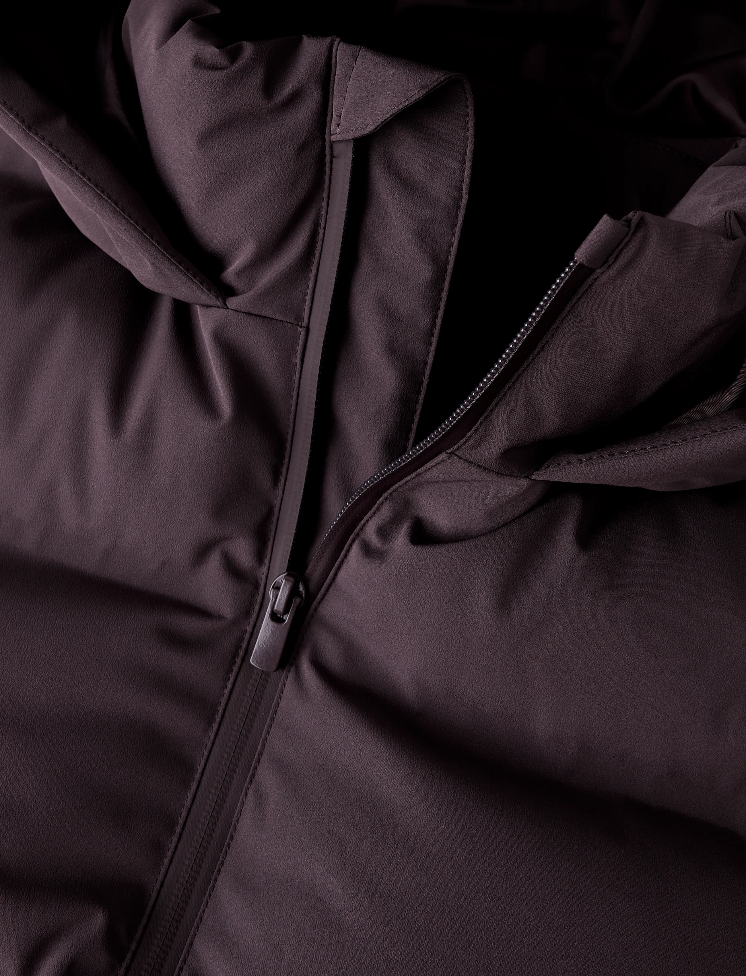 LMTD - NLFMOROP LS PUFFER JACKET - dunjakker - raisin - 4