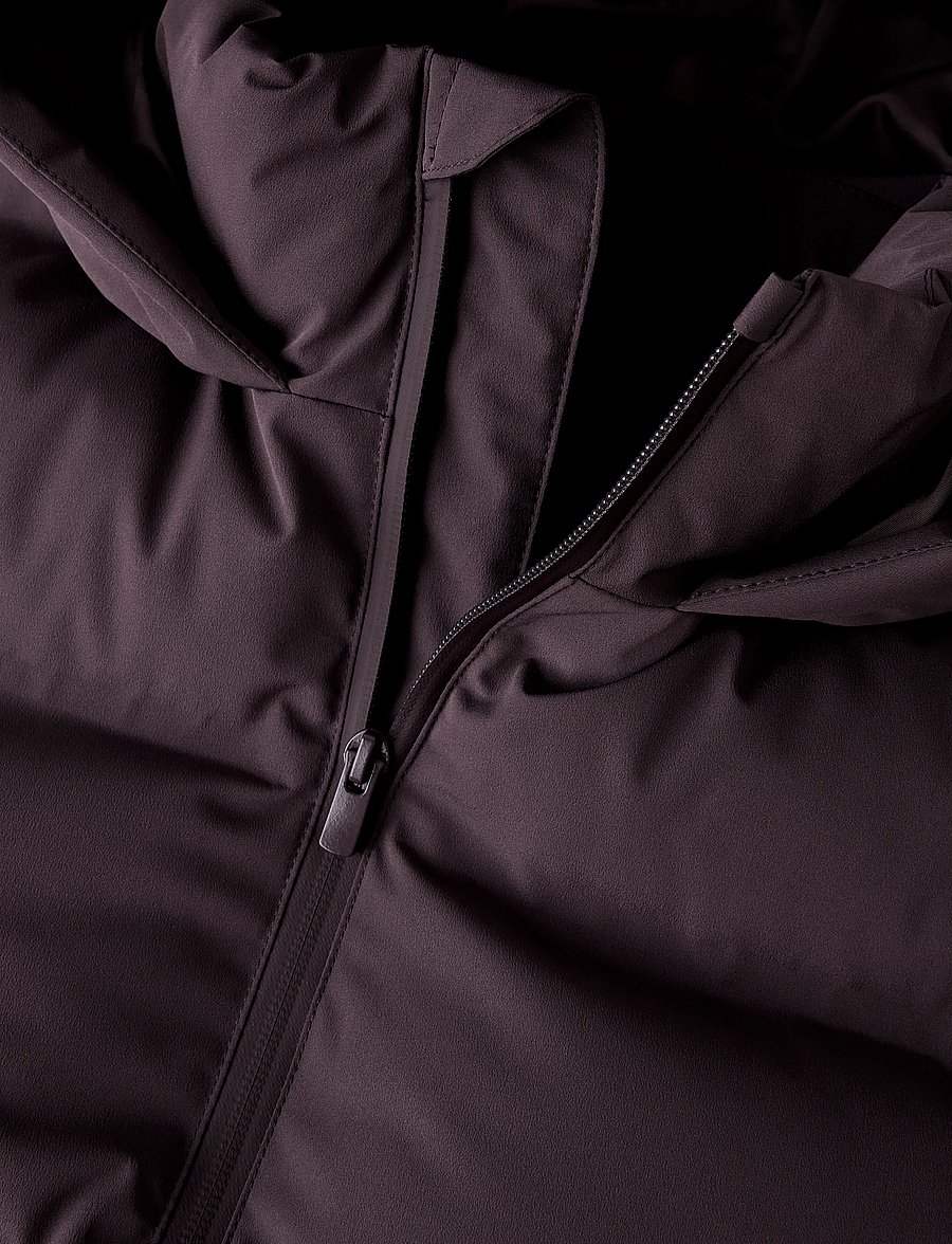 LMTD - NLFMOROP LS PUFFER JACKET - dunjakker - raisin - 4