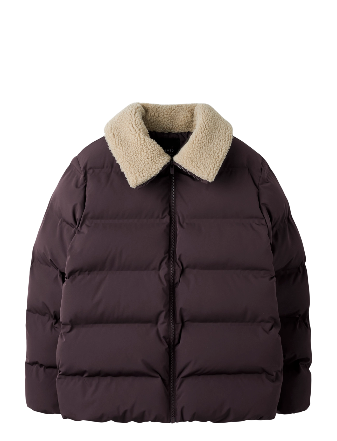 LMTD NLFMOROP SHERPA PUFFER JACKET - Vinterjakker - RAISIN / purple