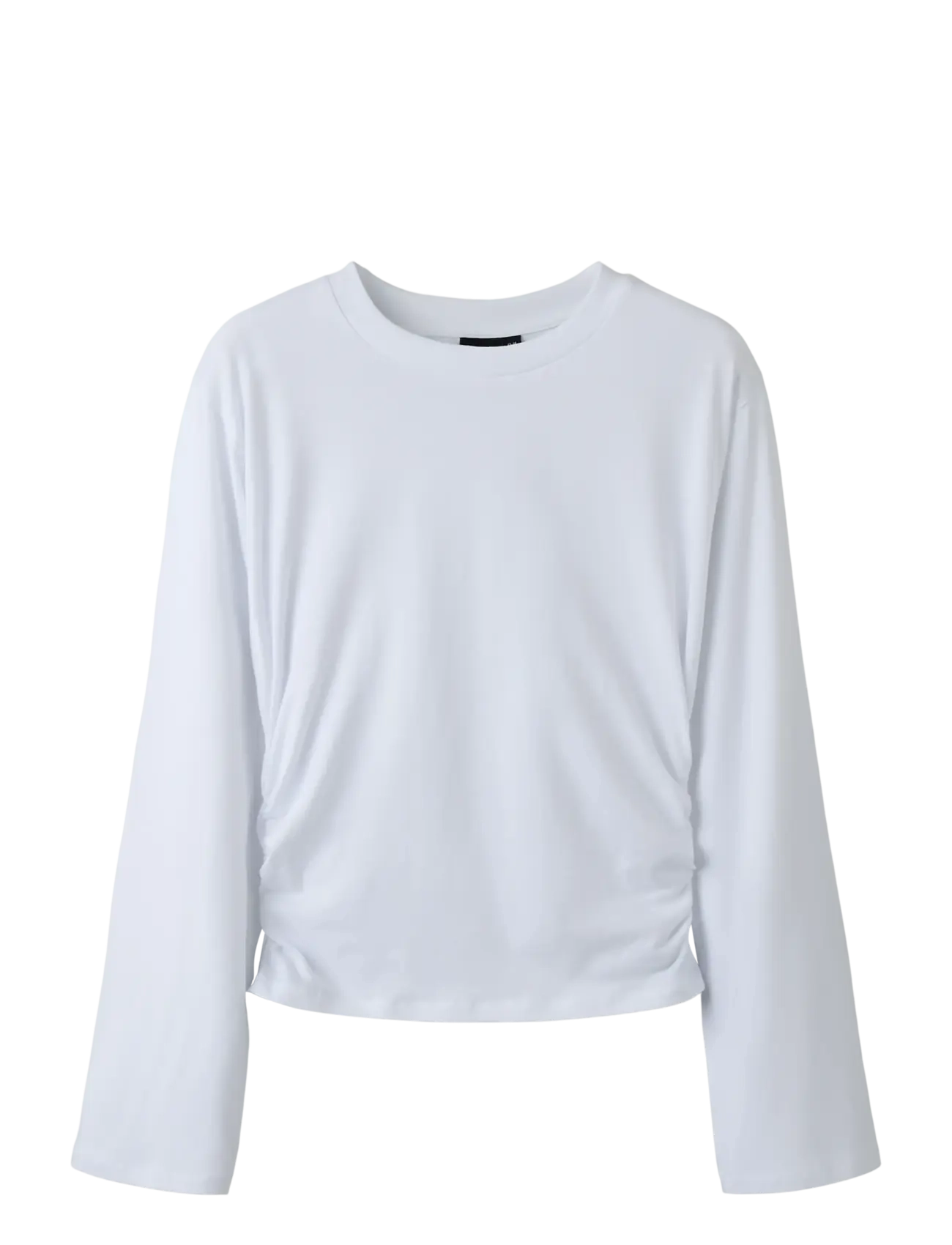 LMTD NLFREBEC LS ROUCHED SHORT TOP - LMTD - BRIGHT WHITE / white