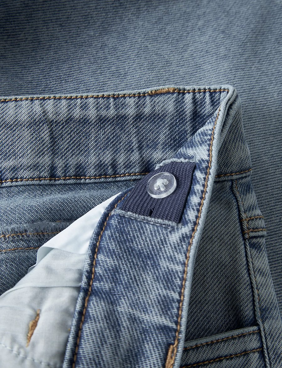 LMTD - NLMBLIX DNM REG SHORTS - denimshorts - medium blue denim - 5
