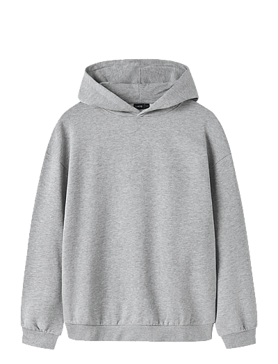 Nlnnevo Ls L Bru Sweat W. Hood Noos - HæTtetrøJer