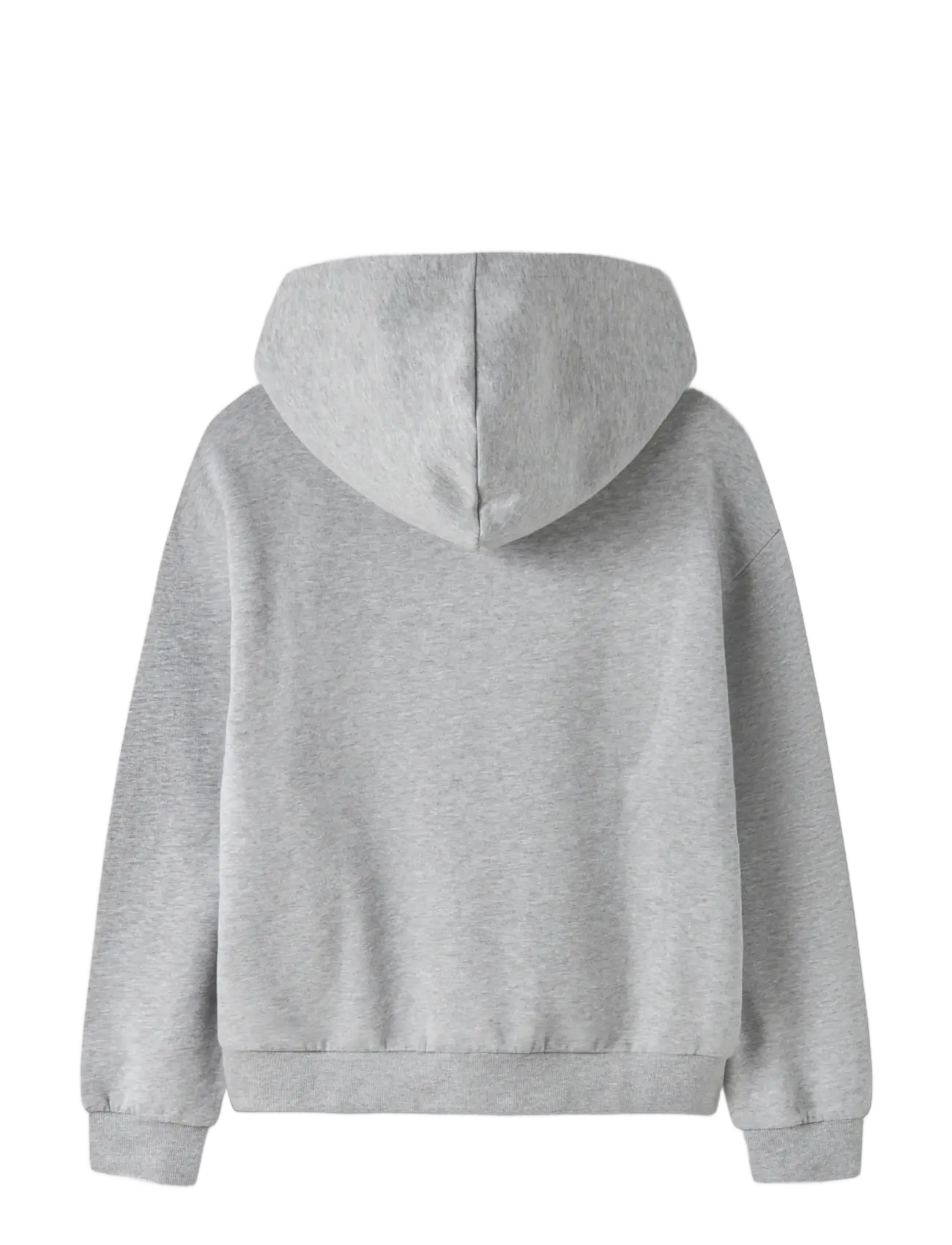 LMTD - NLNNEVO LS L BRU SWEAT CARDIGAN NOOS - fleecejacken - grey melange - 1