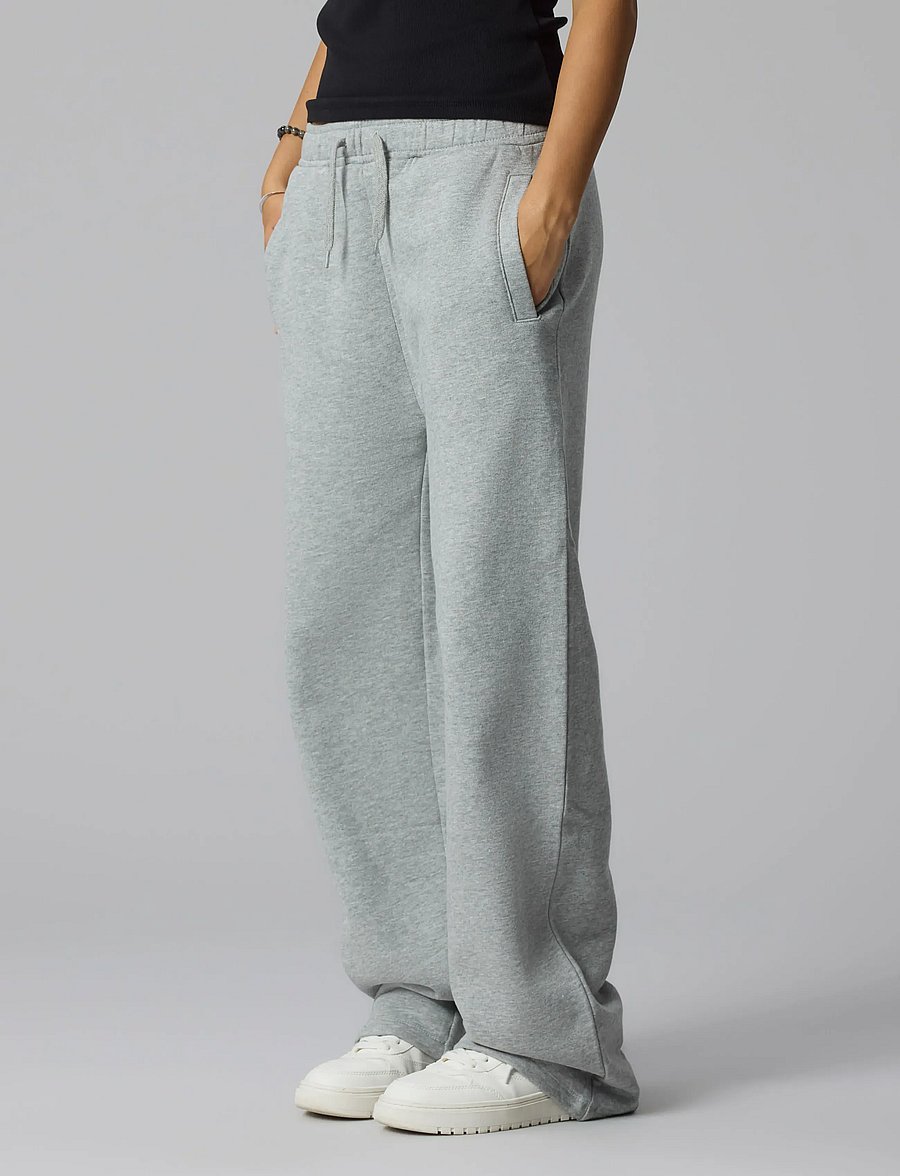 LMTD - NLNNEVO LOOSE BRU SWEAT PANT NOOS - jogginghosen - grey melange - 3