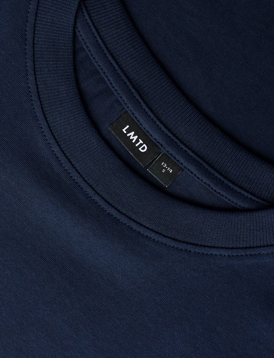 LMTD - NLNNEVOLLO SS RLX TOP NOOS - kortærmede t-shirts - navy blazer - 2